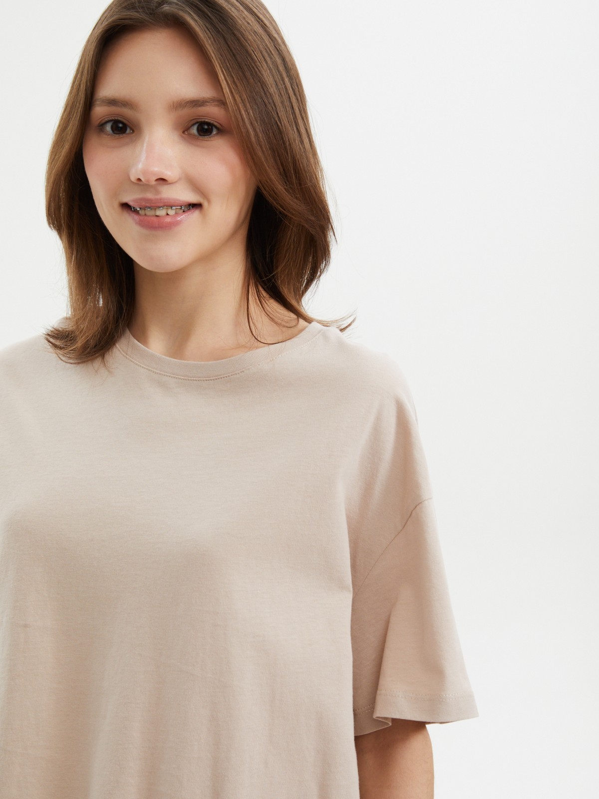 Футболка оверсайз из хлопка