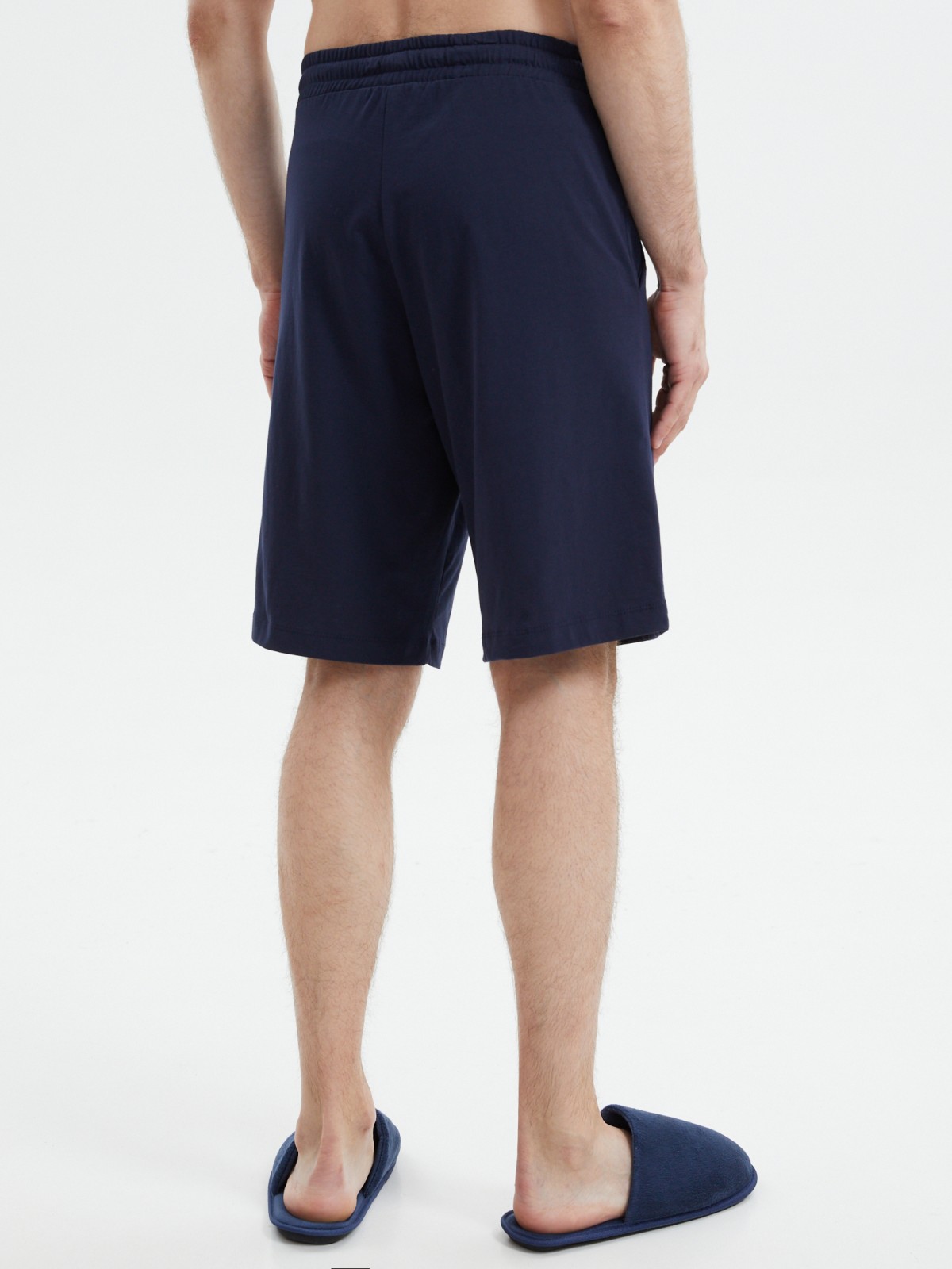 Трикотажные шорты на резинке из хлопка