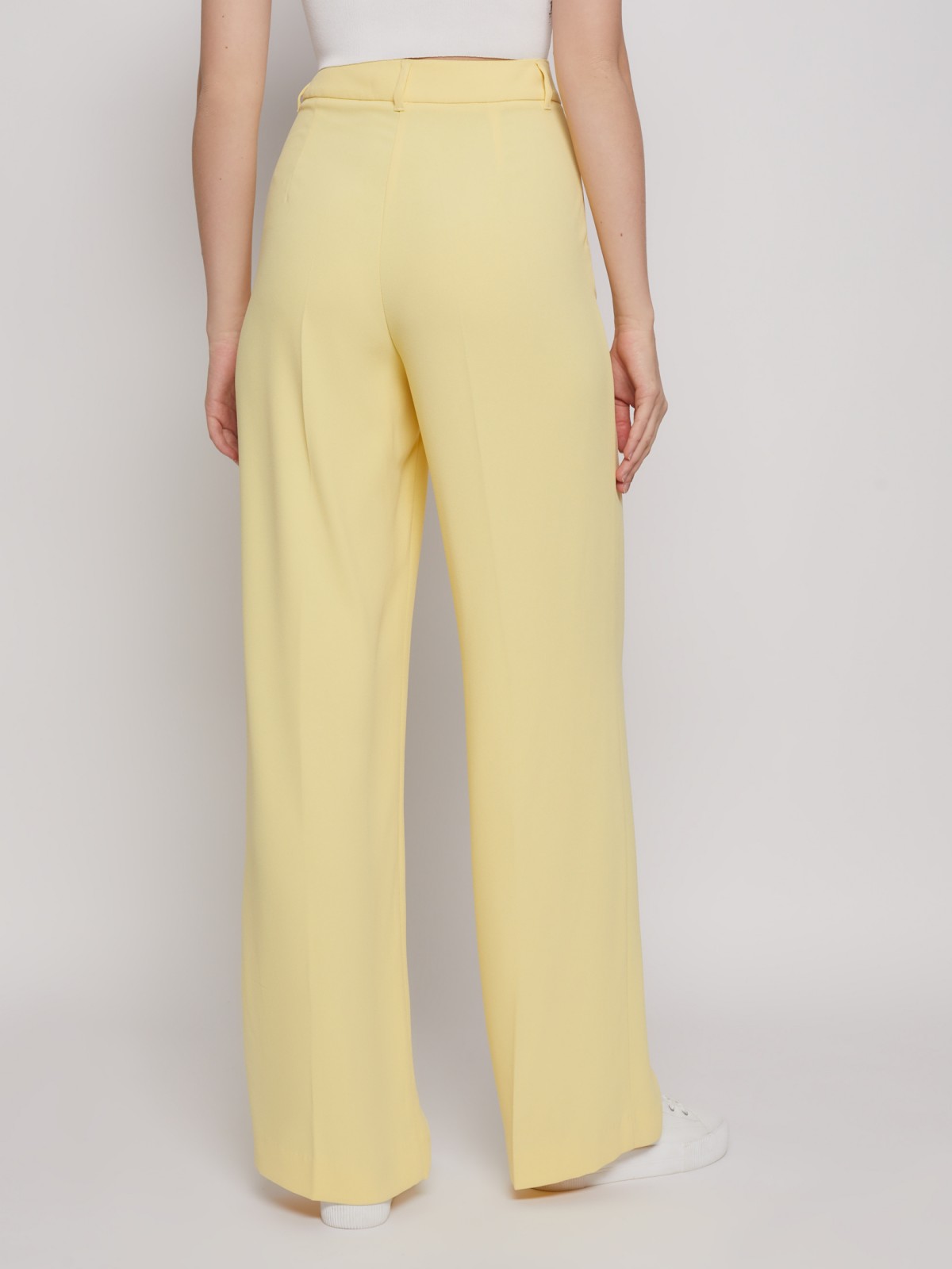 Брюки фасона Wide со стрелками