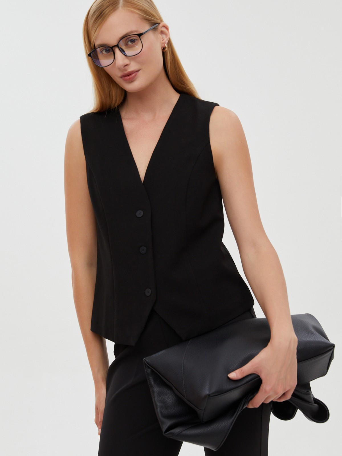 Классический жилет на пуговицах