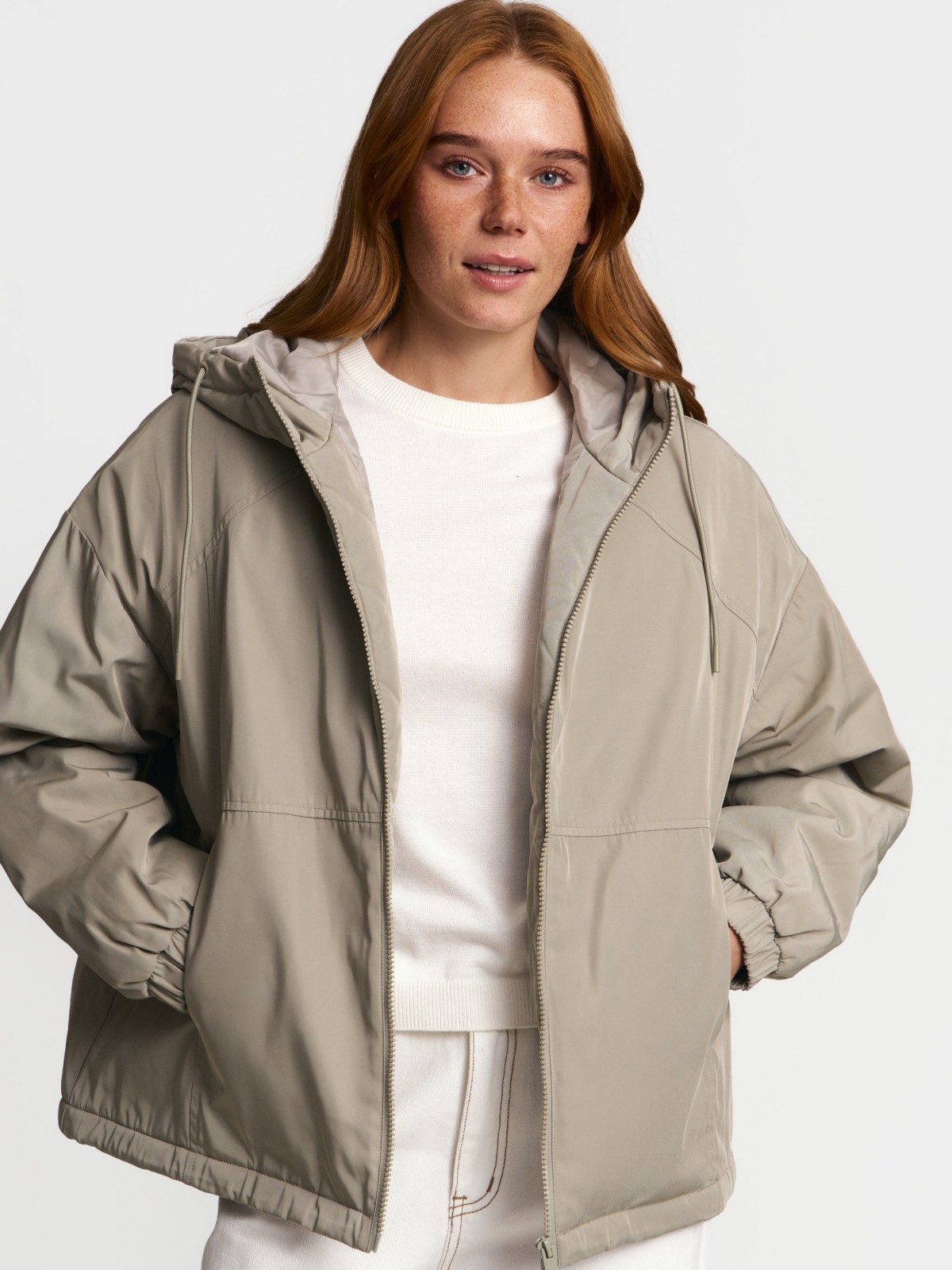 Куртка-парка на синтепоне с капюшоном