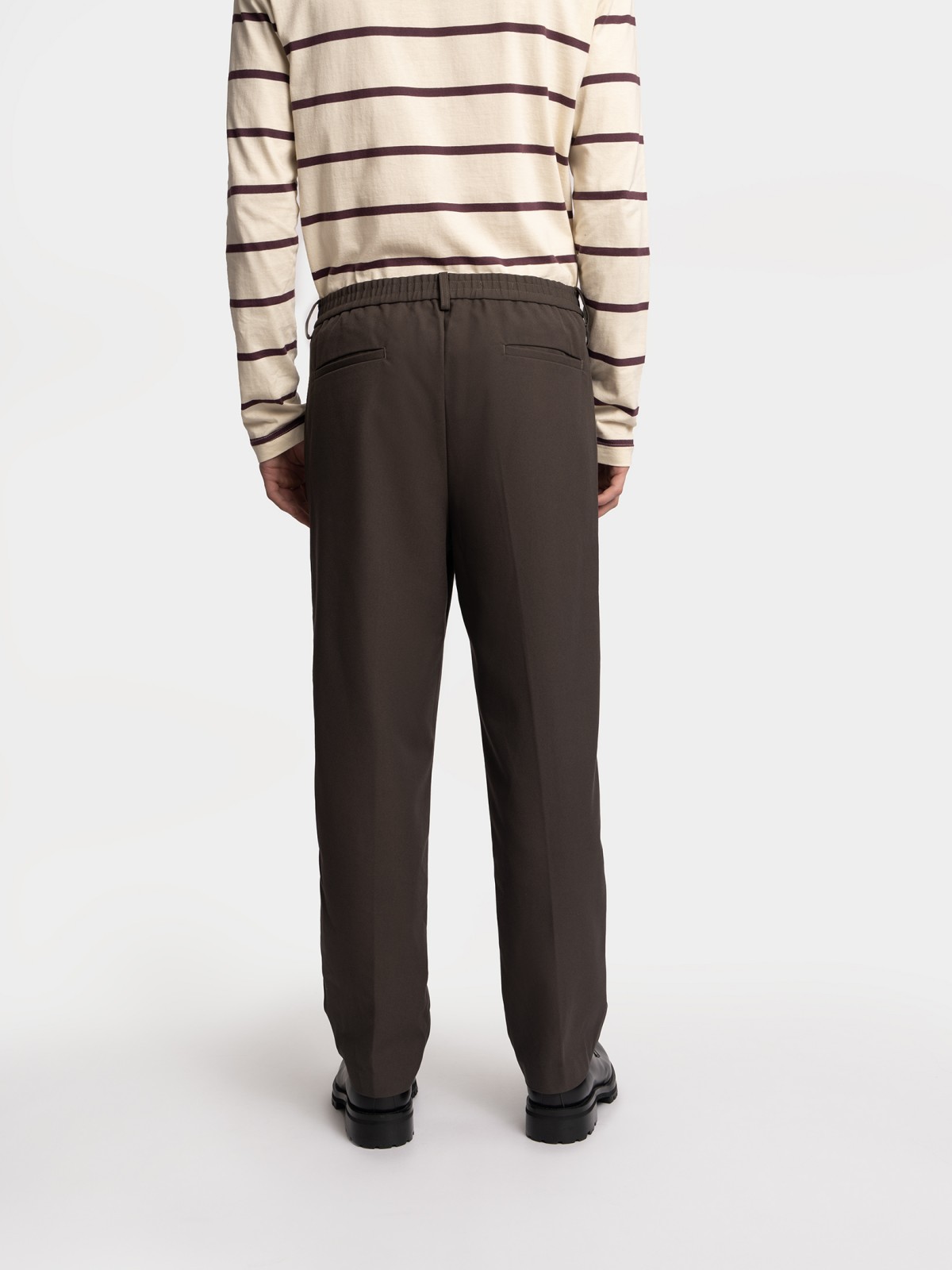 Брюки Comfort на резинке со стрелками