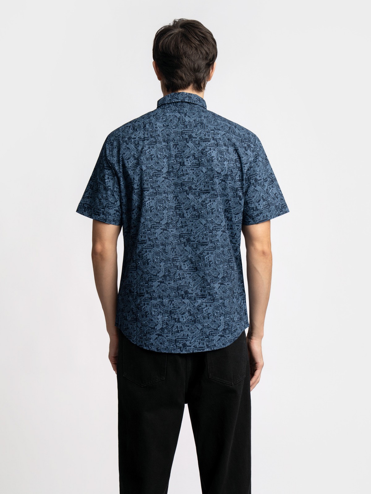 Рубашка с  короткими рукавами