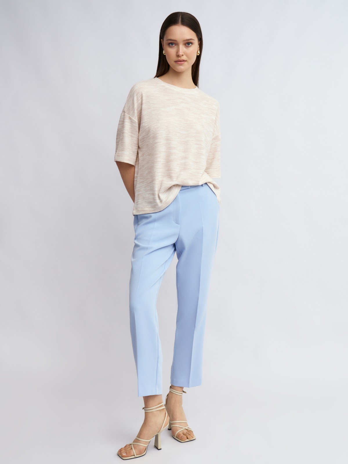 Футболка из вязаного трикотажа