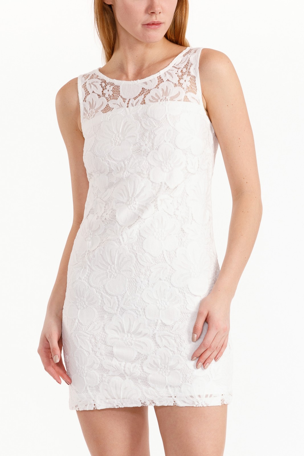 Платье zolla 02026829F012, цвет белый, размер XS - фото 1