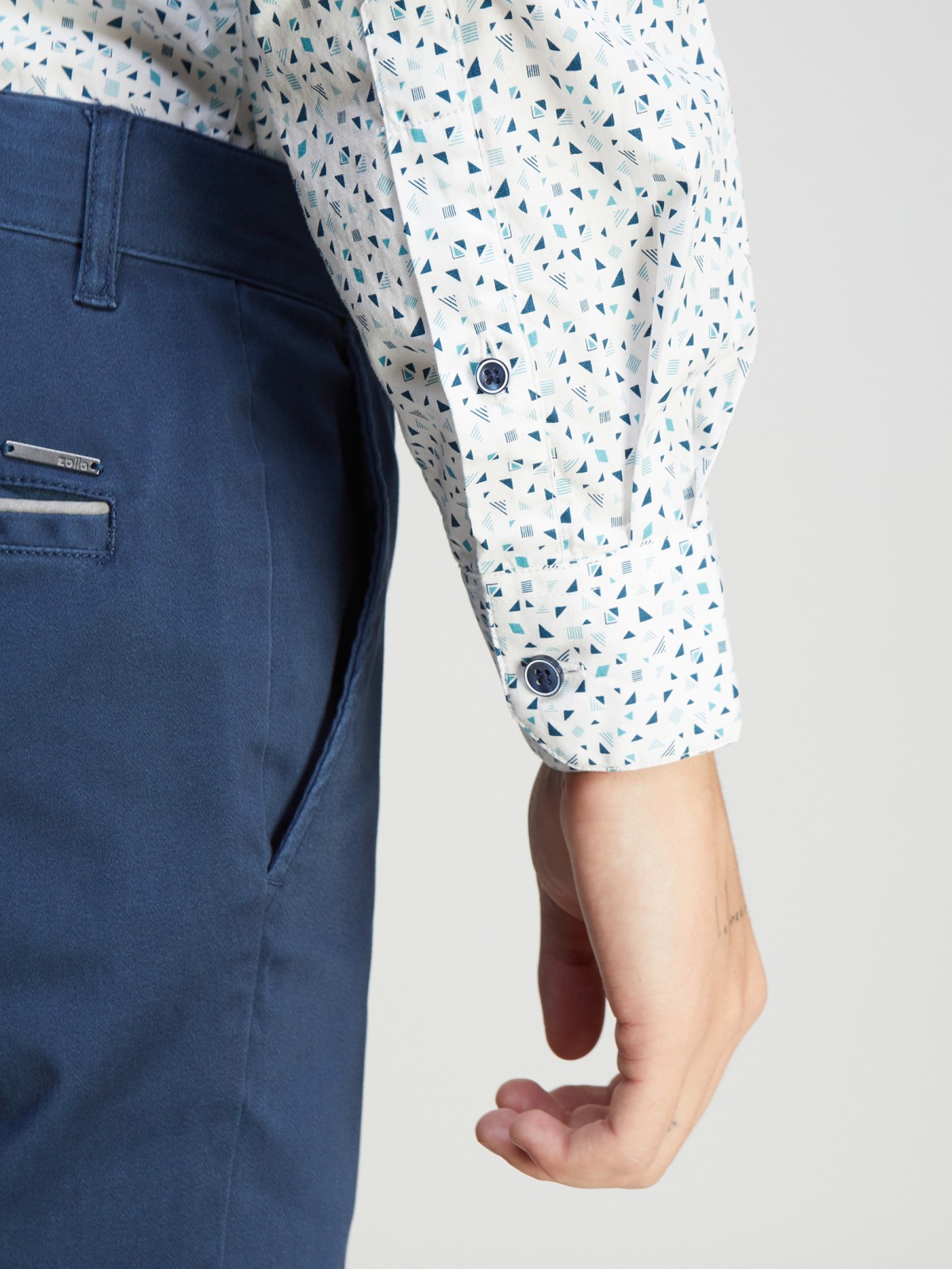 Рубашка с длинными  рукавами