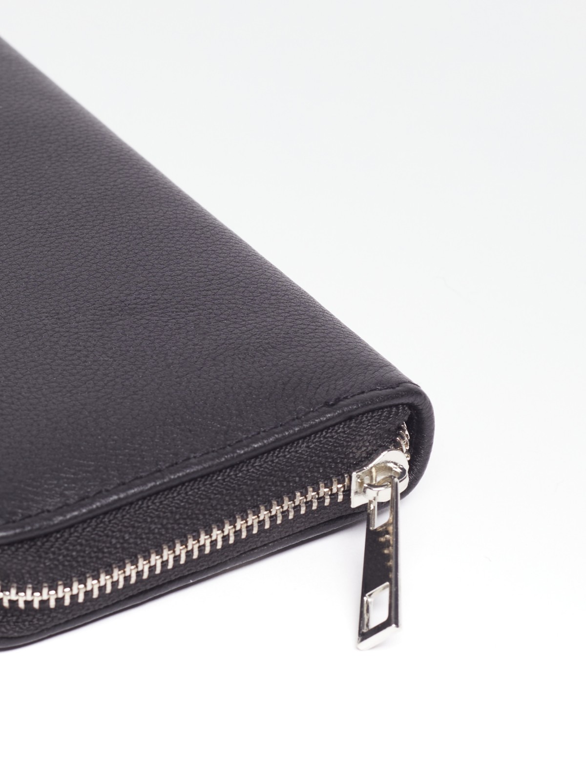 Кожаный кошелёк zolla 02211948L635, цвет черный, размер No_size - фото 2