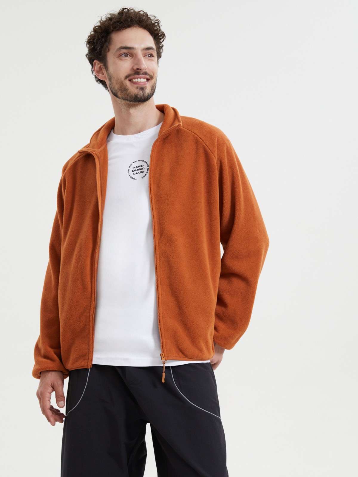 Толстовка из флиса на молнии 1599₽