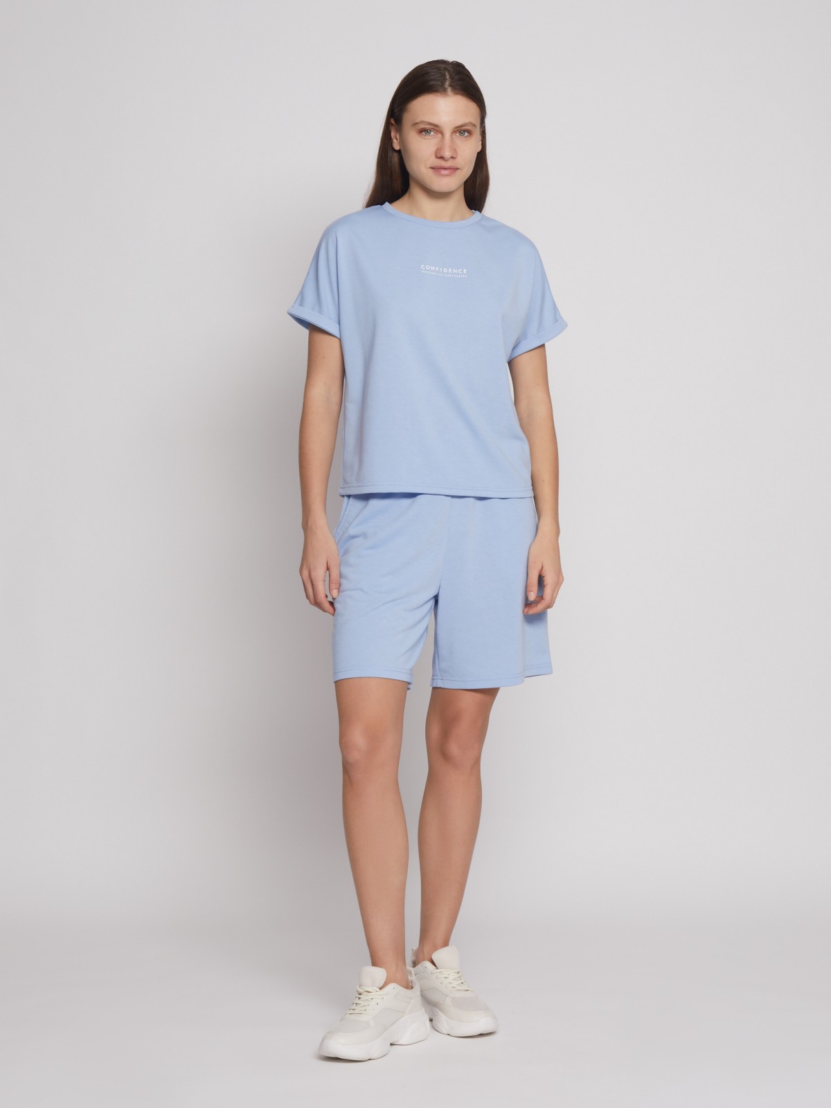 Шорты из трикотажа на резинке