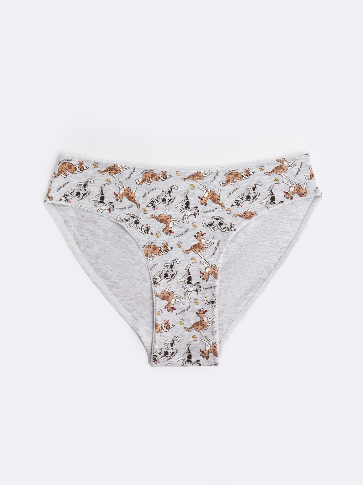 Набор трусов с рисунком (3 шт. в комплекте)