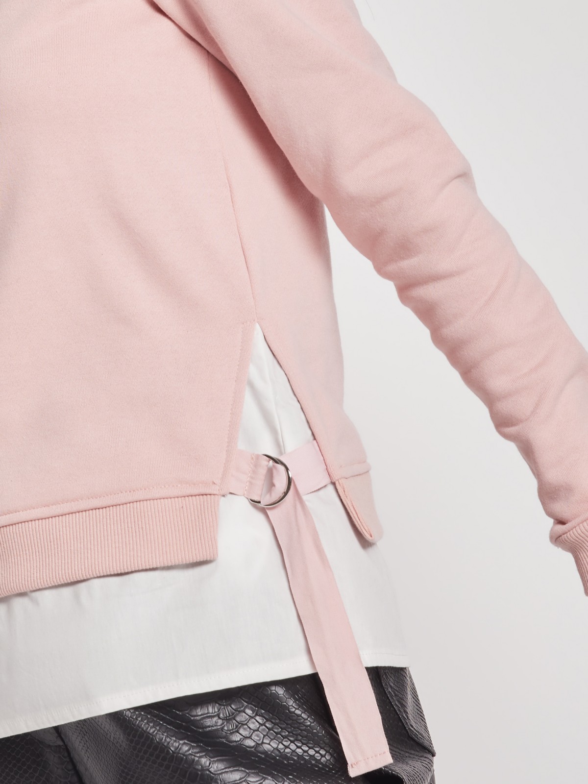 Комбинированный свитшот