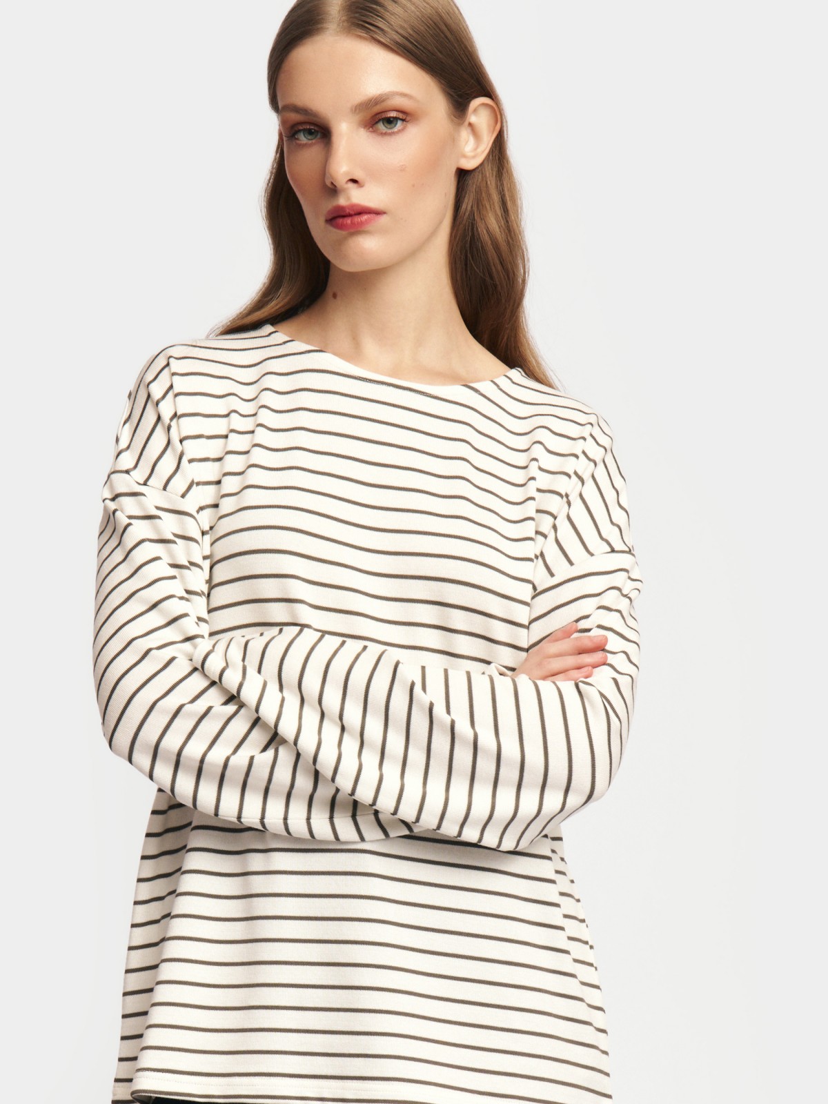 Лонгслив-тельняшка в полоску