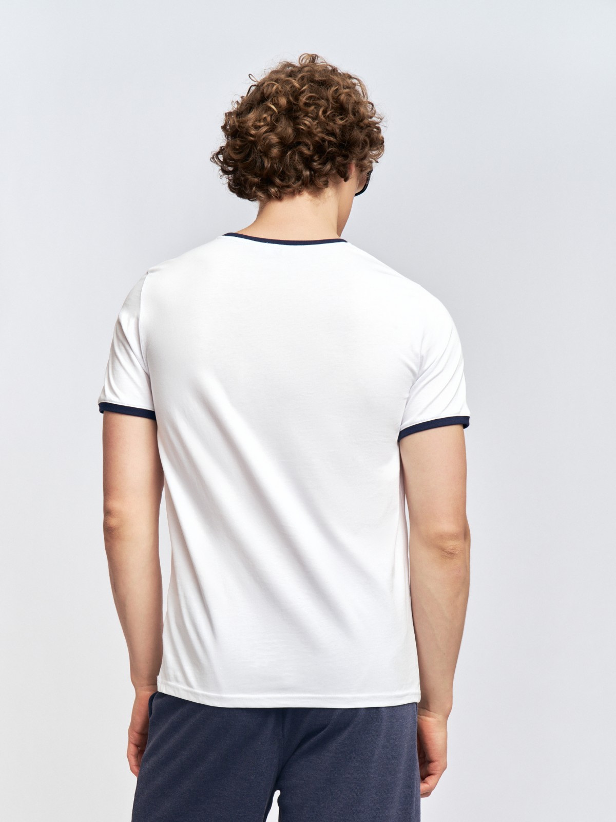 Футболка из хлопка с коротким рукавом