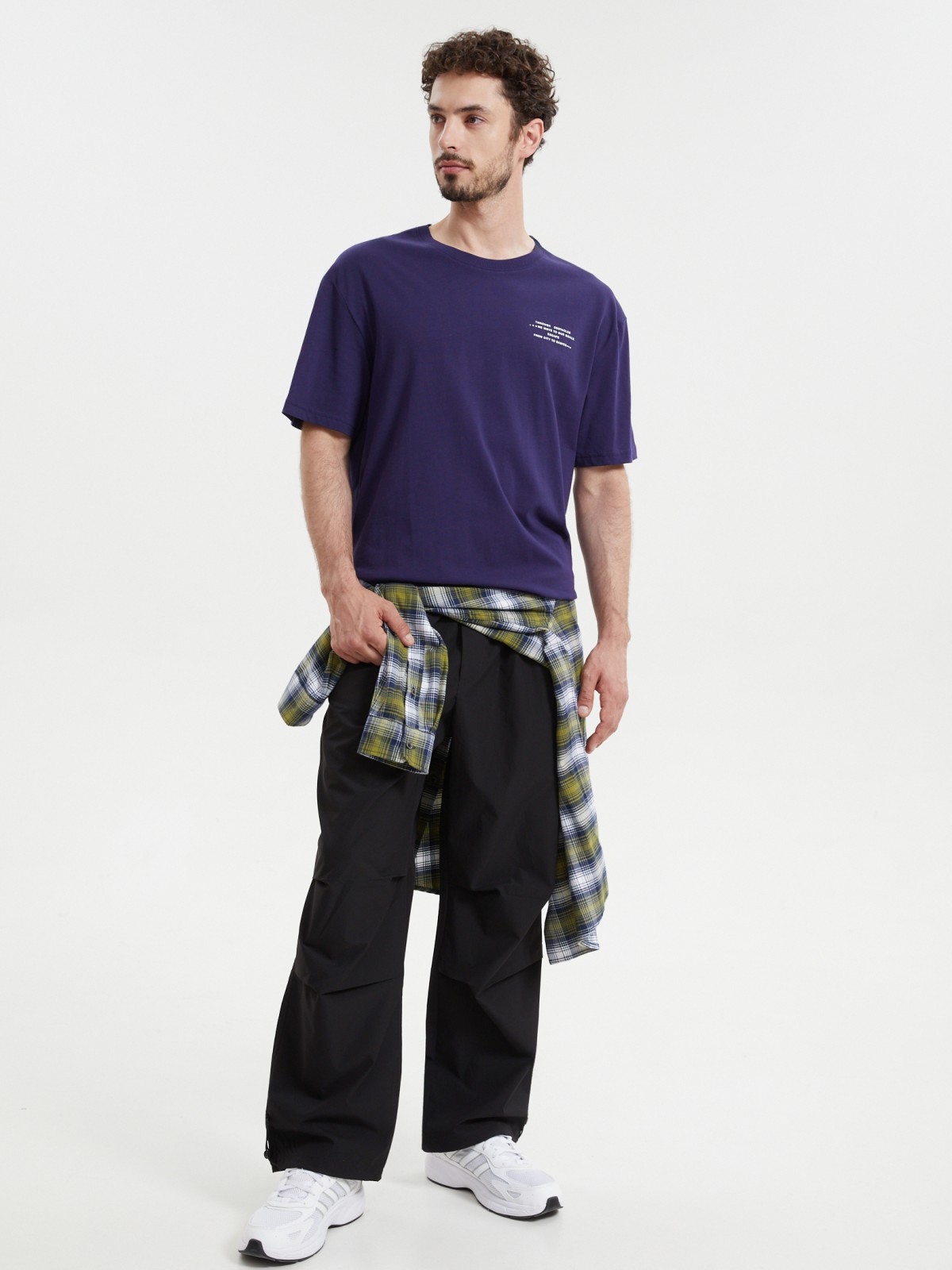 Футболка из хлопка с принтом