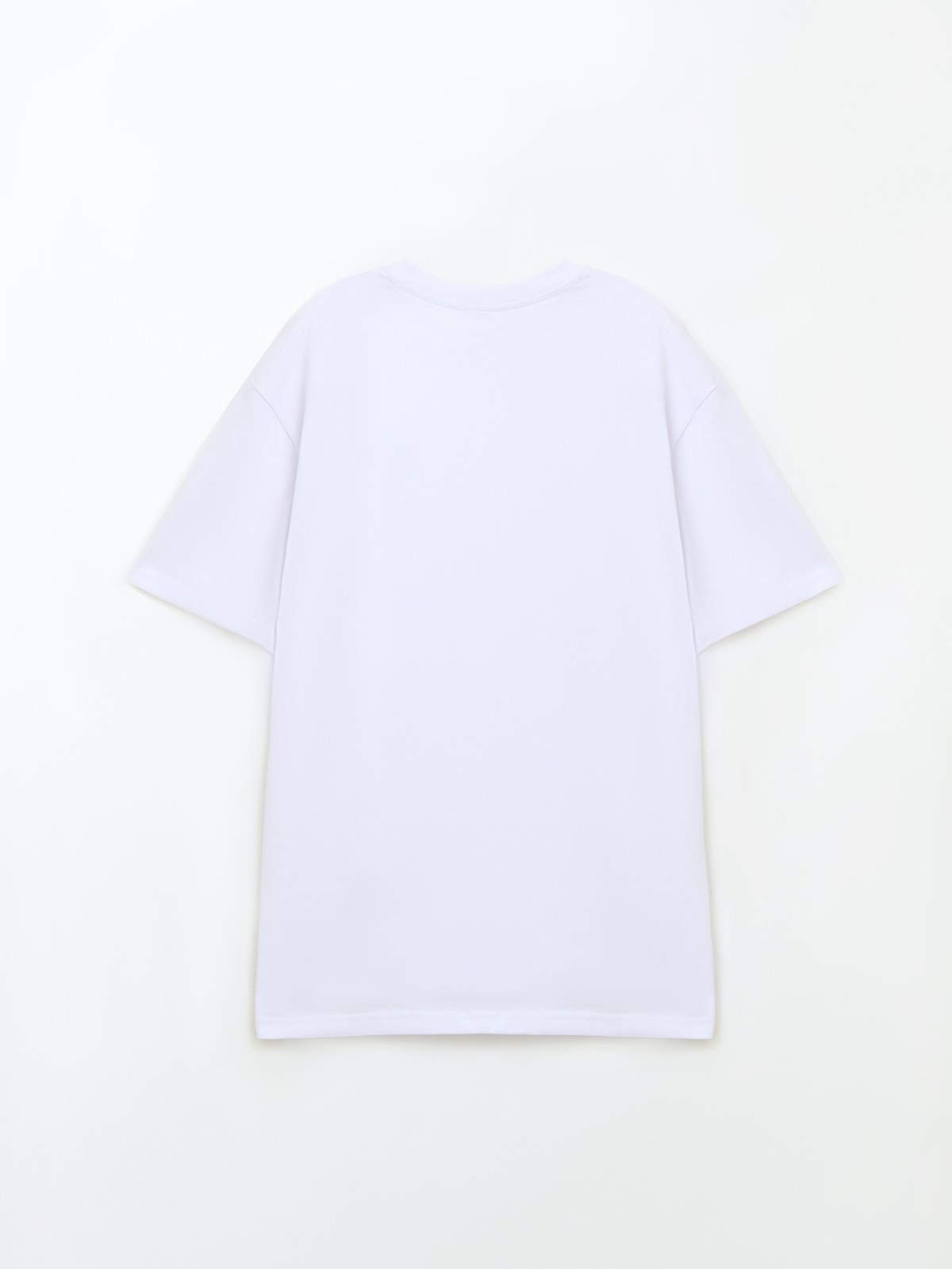 Футболка из хлопка с надписью