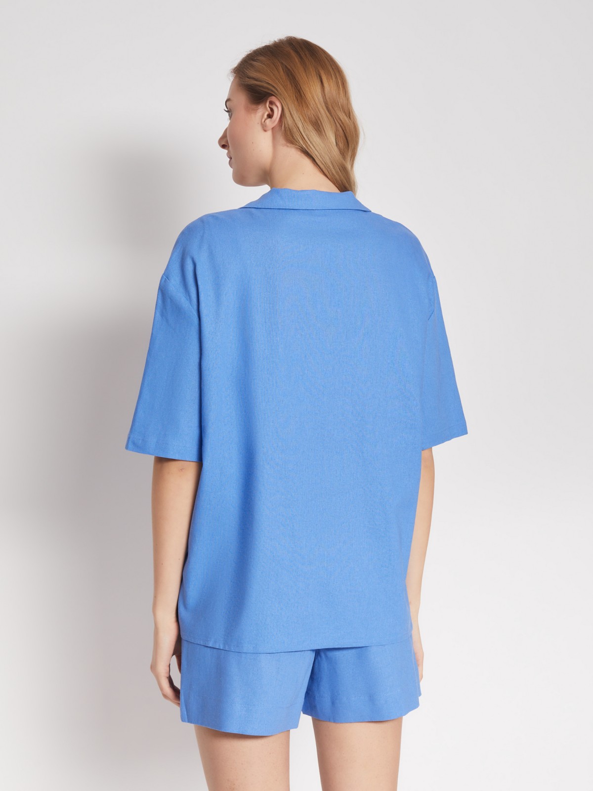 Верхняя рубашка с коротким рукавом