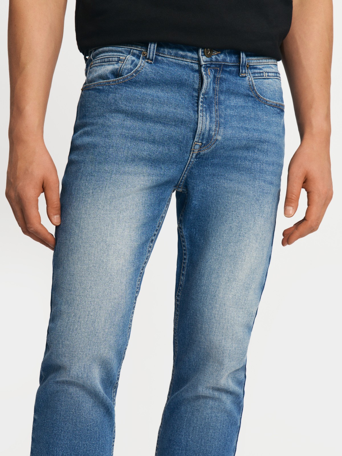 Джинсы фасона Slim из хлопка