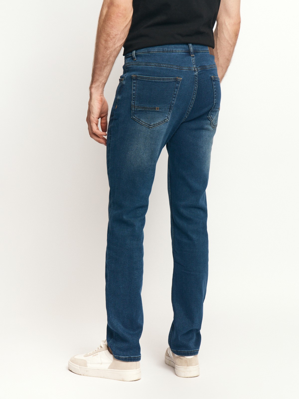 Утеплённые джинсы Slim с начёсом