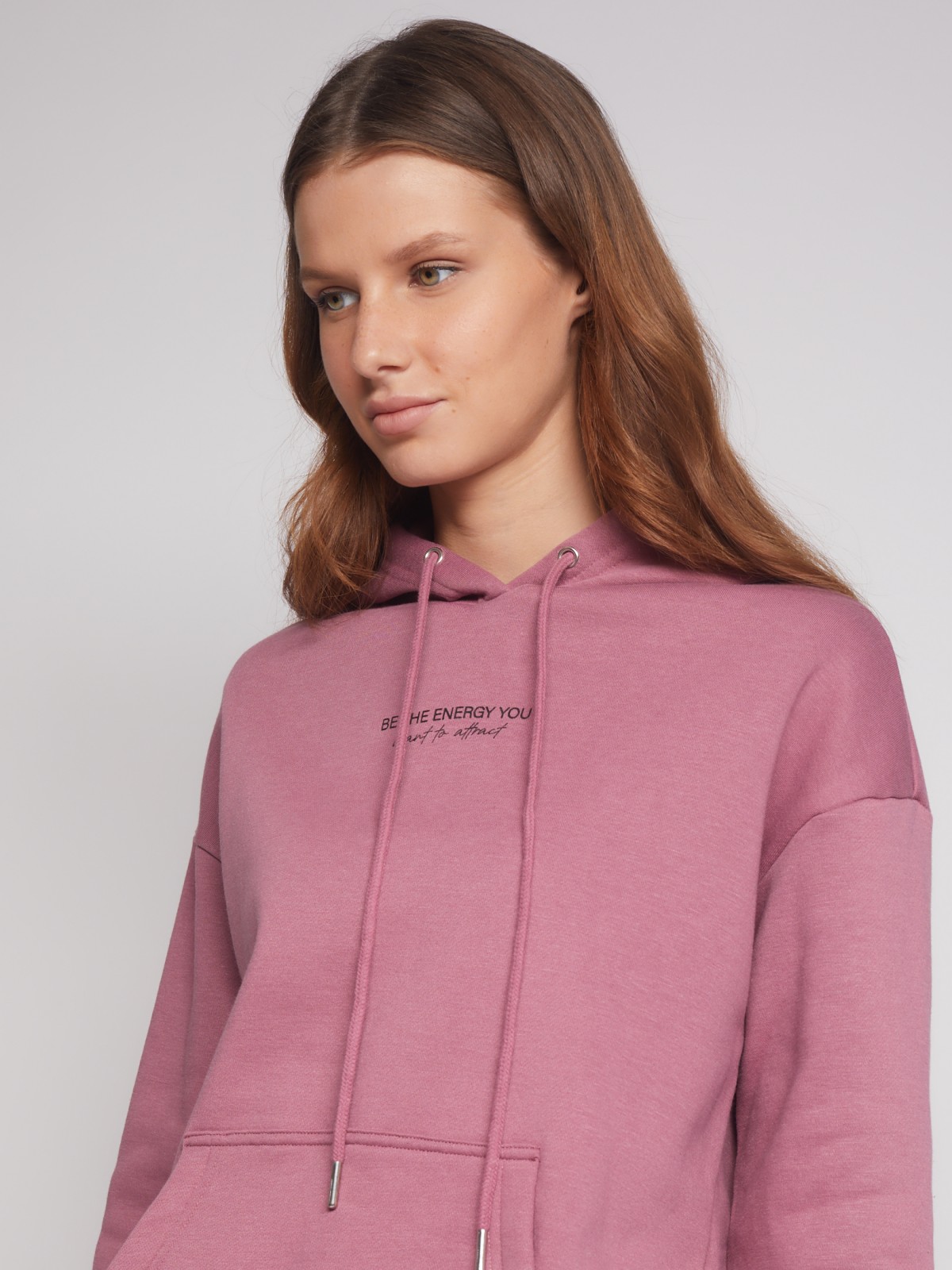 Утеплённый худи с капюшоном