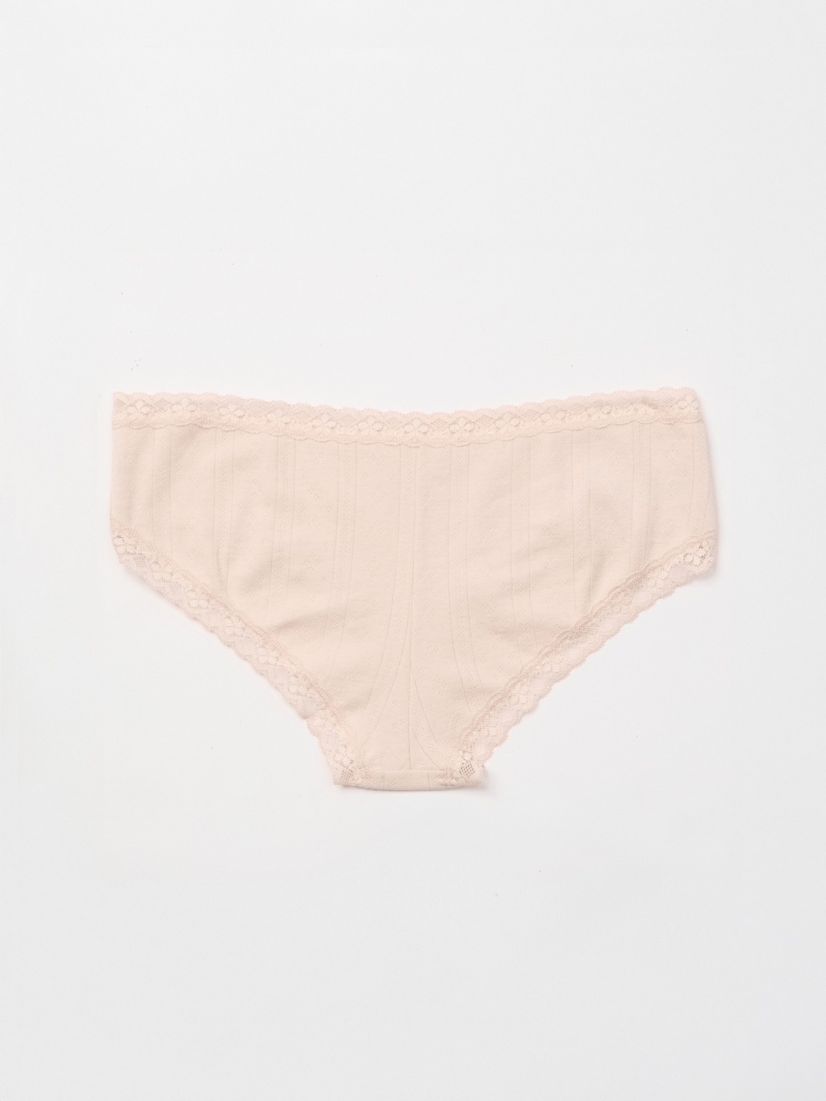 Трусы хипстеры с кружевом