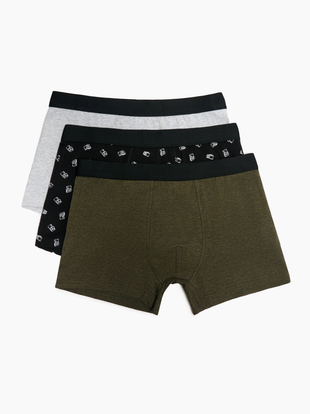 Набор трусов из хлопка (3 шт. в комплекте)