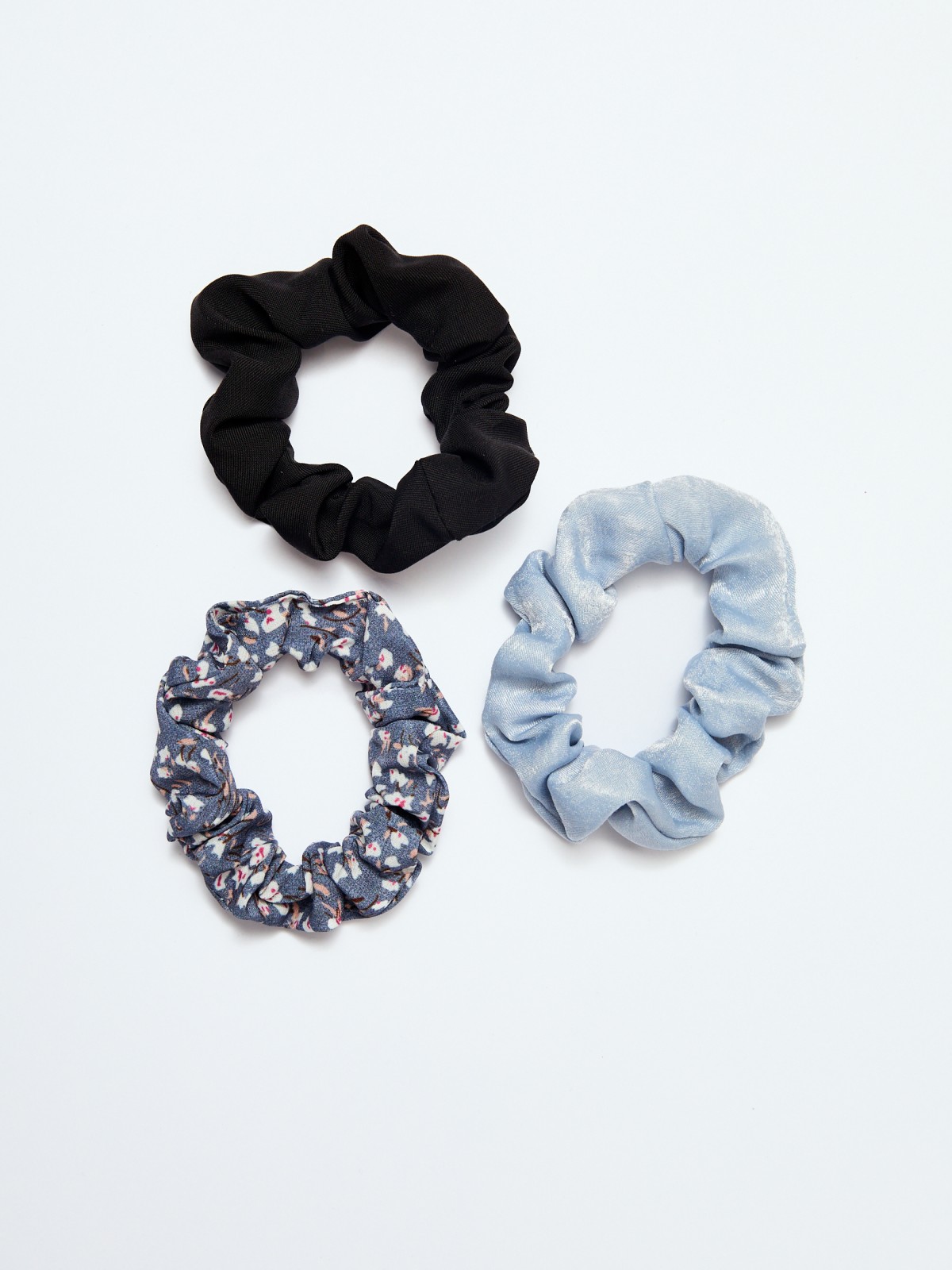 Набор тканевых резинок для волос (3 шт. в комплекте)
