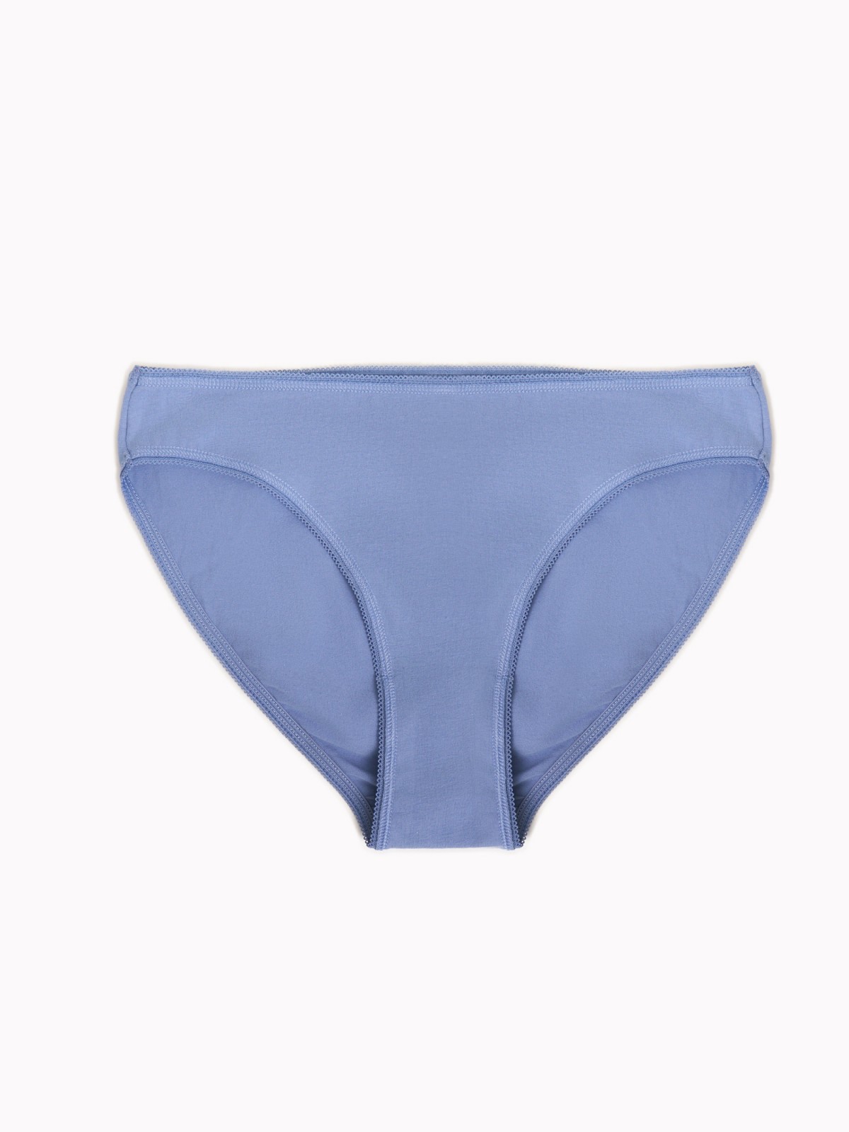 Однотонные трусы слип из хлопка