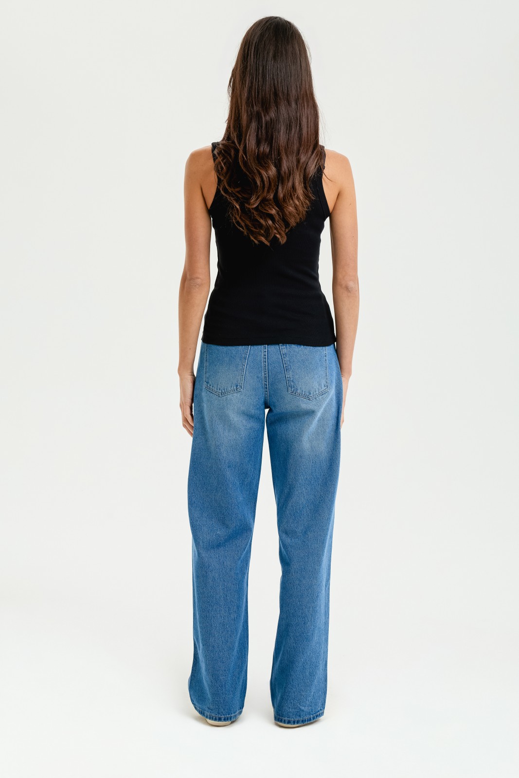 Майка из хлопка без рукавов