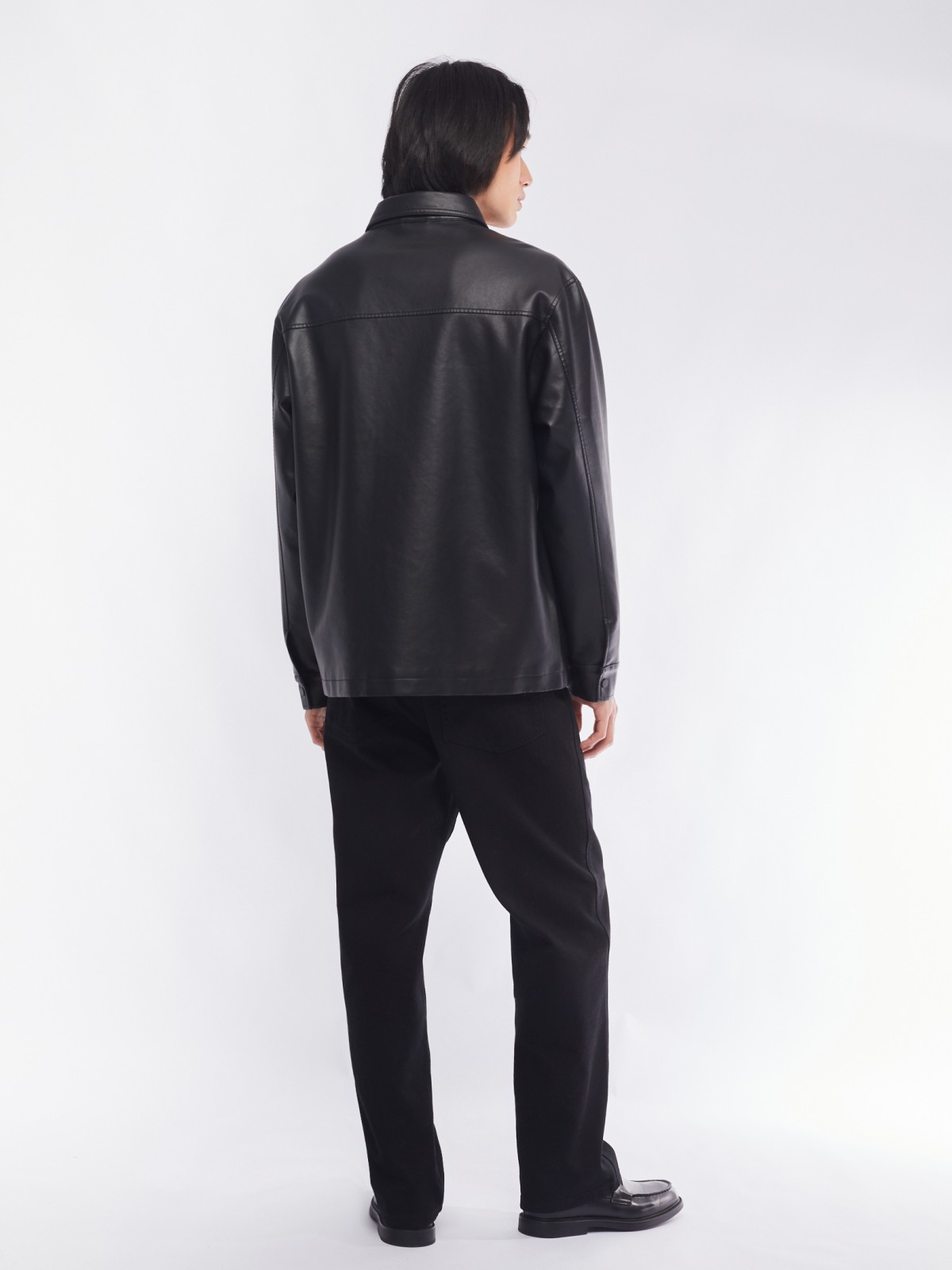 Куртка-ветровка zolla 014135650064, цвет черный, размер S - фото 6