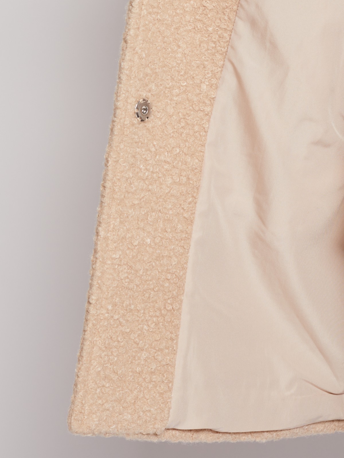 Плюшевое пальто-тедди