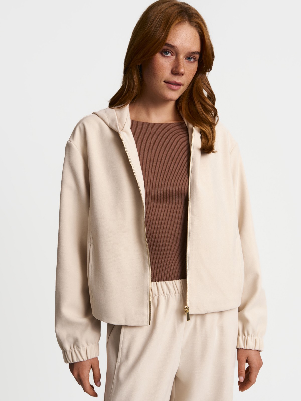 Толстовка-олимпийка на молнии