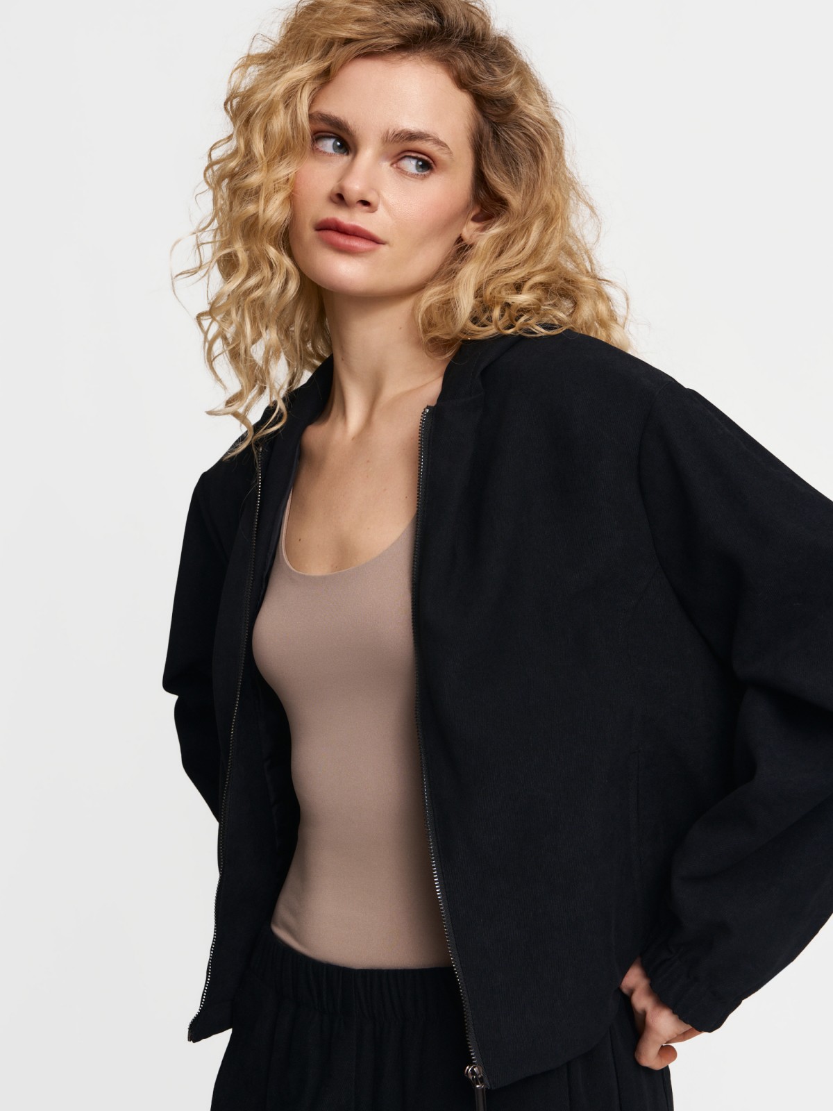 Толстовка-олимпийка на молнии