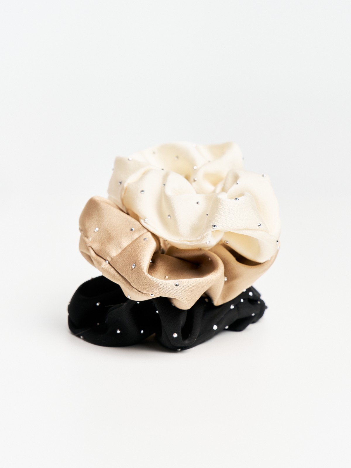 Набор тканевых резинок для волос (3 шт. в комплекте)