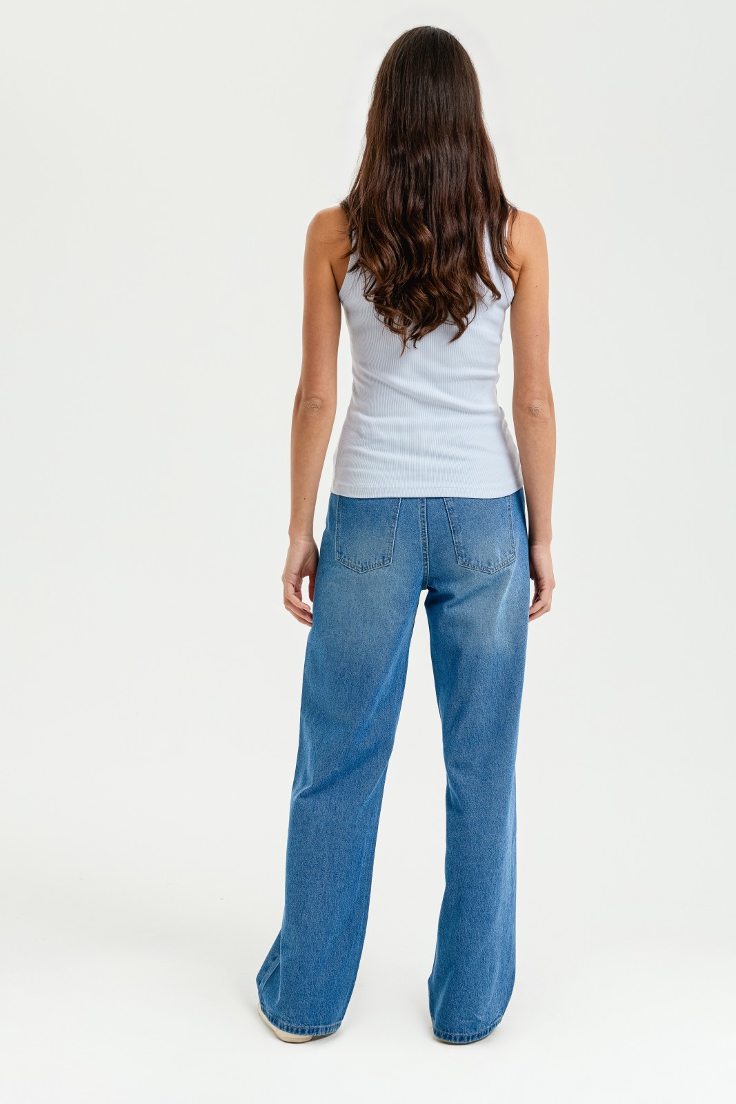 Майка из хлопка без рукавов