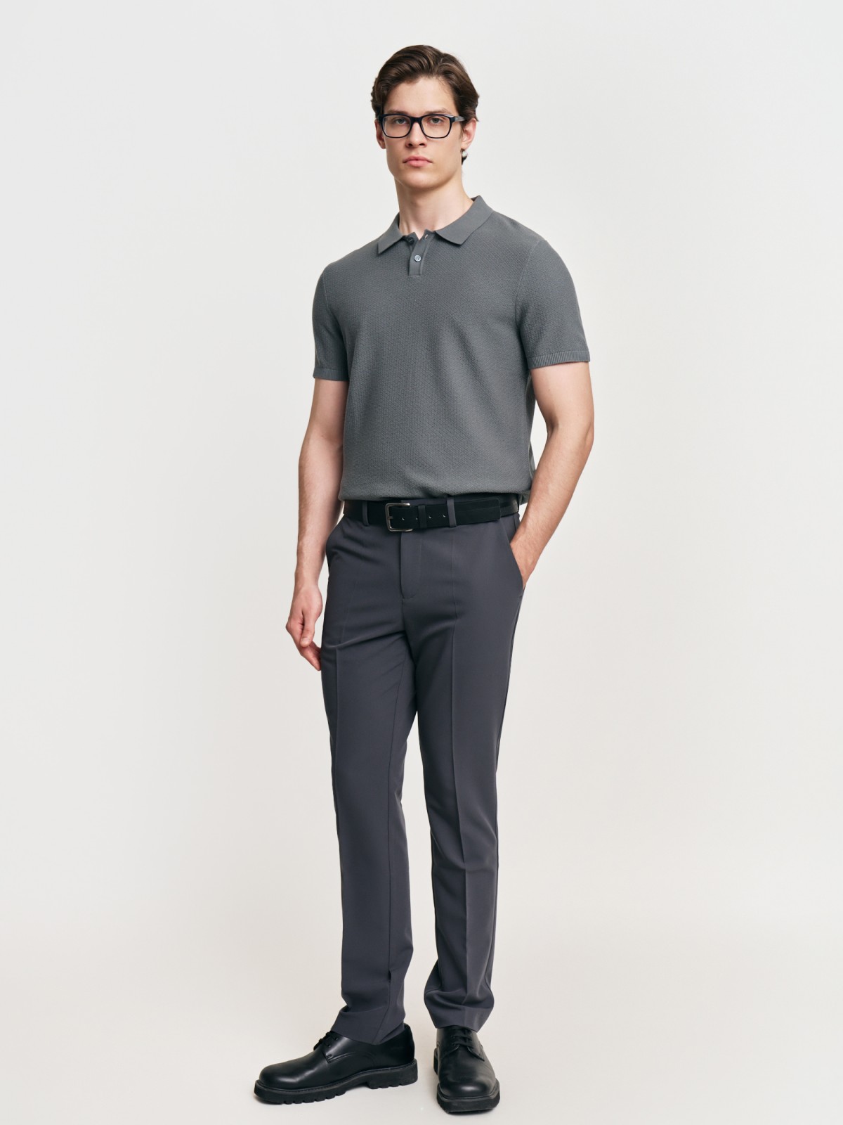 Офисные брюки Slim со стрелками