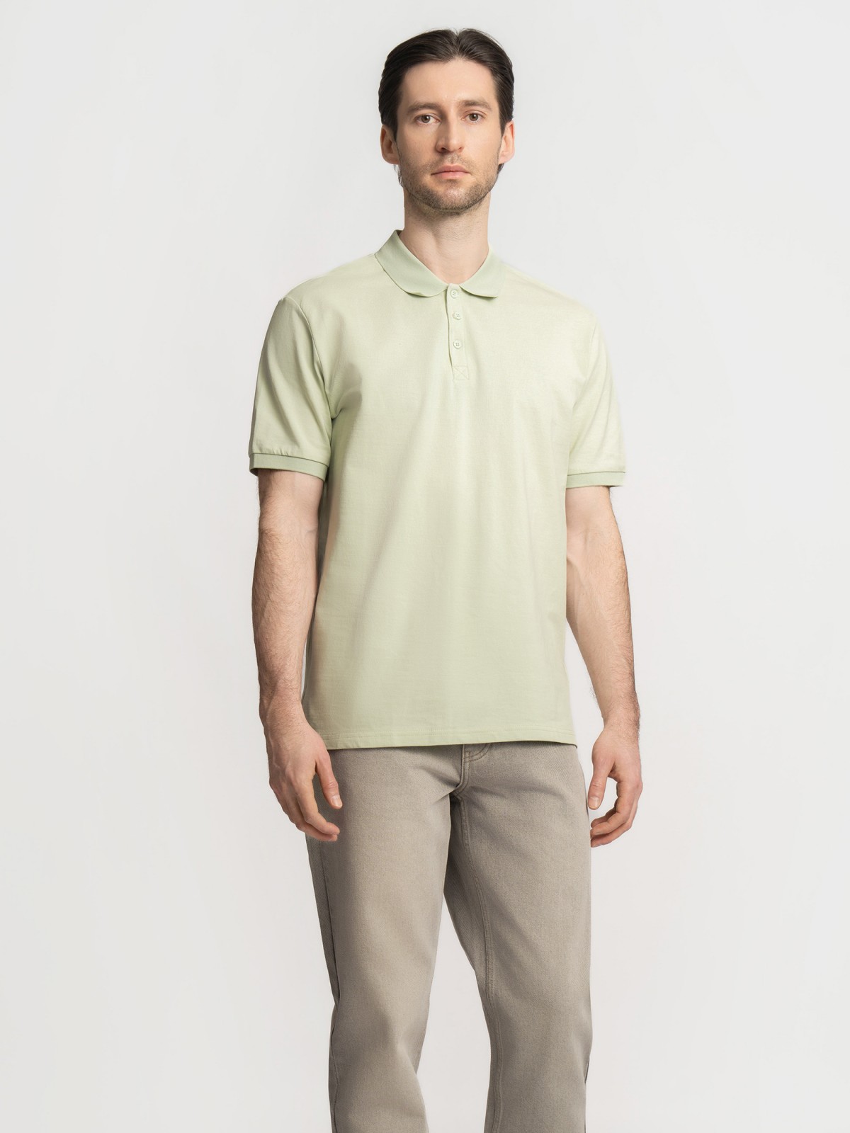 Поло с короткими рукавами