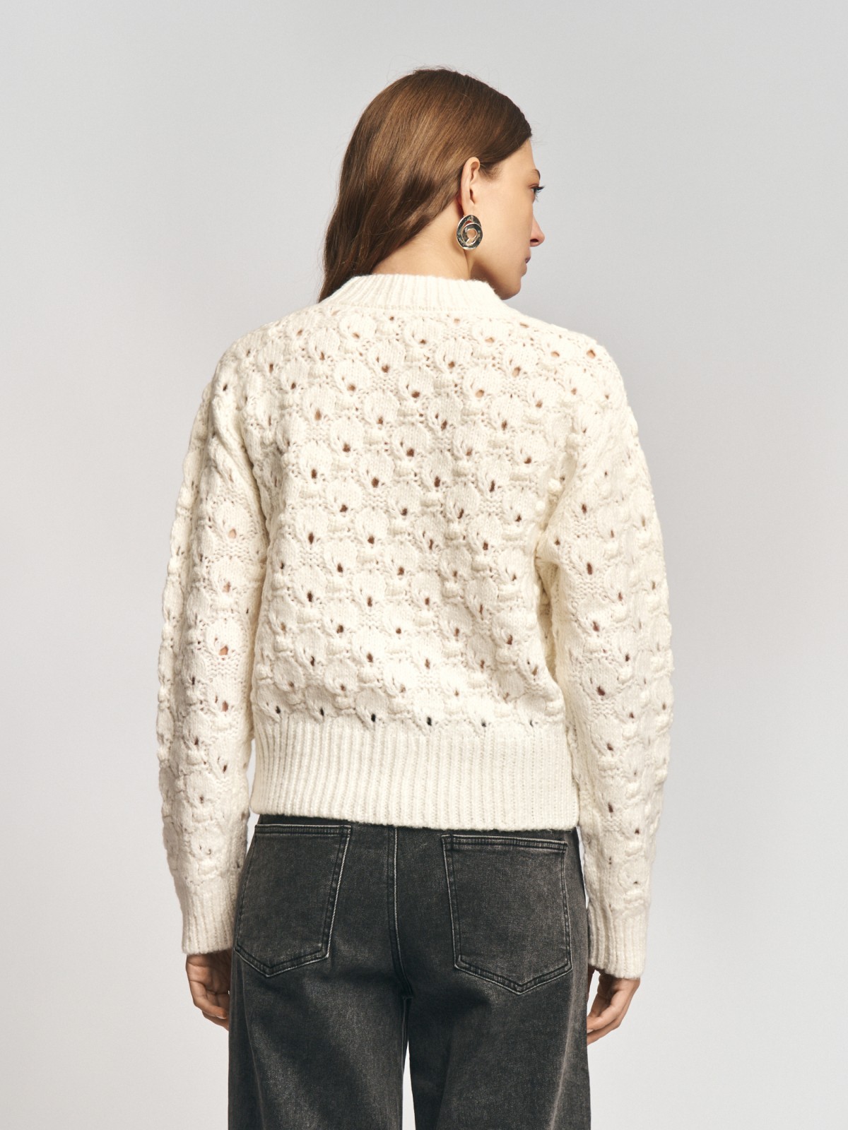 Вязаный джемпер с узором