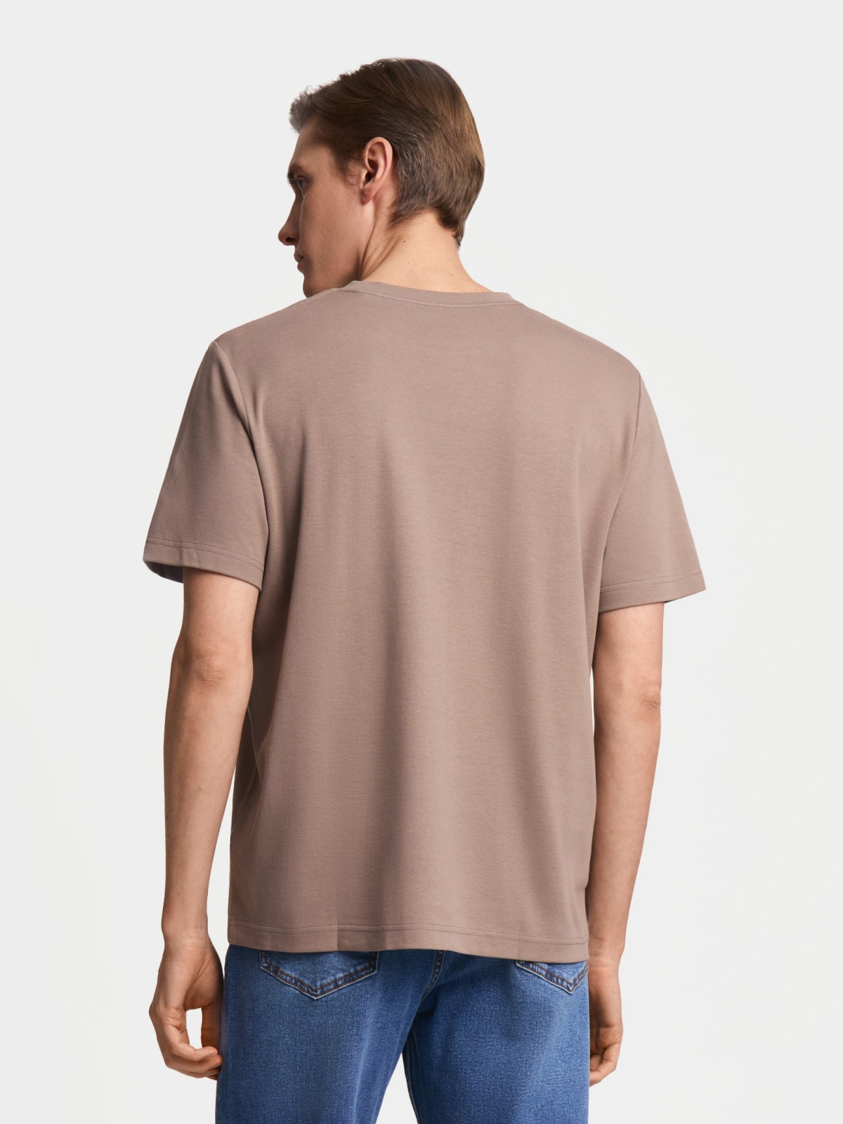 Футболка из хлопка с коротким рукавом