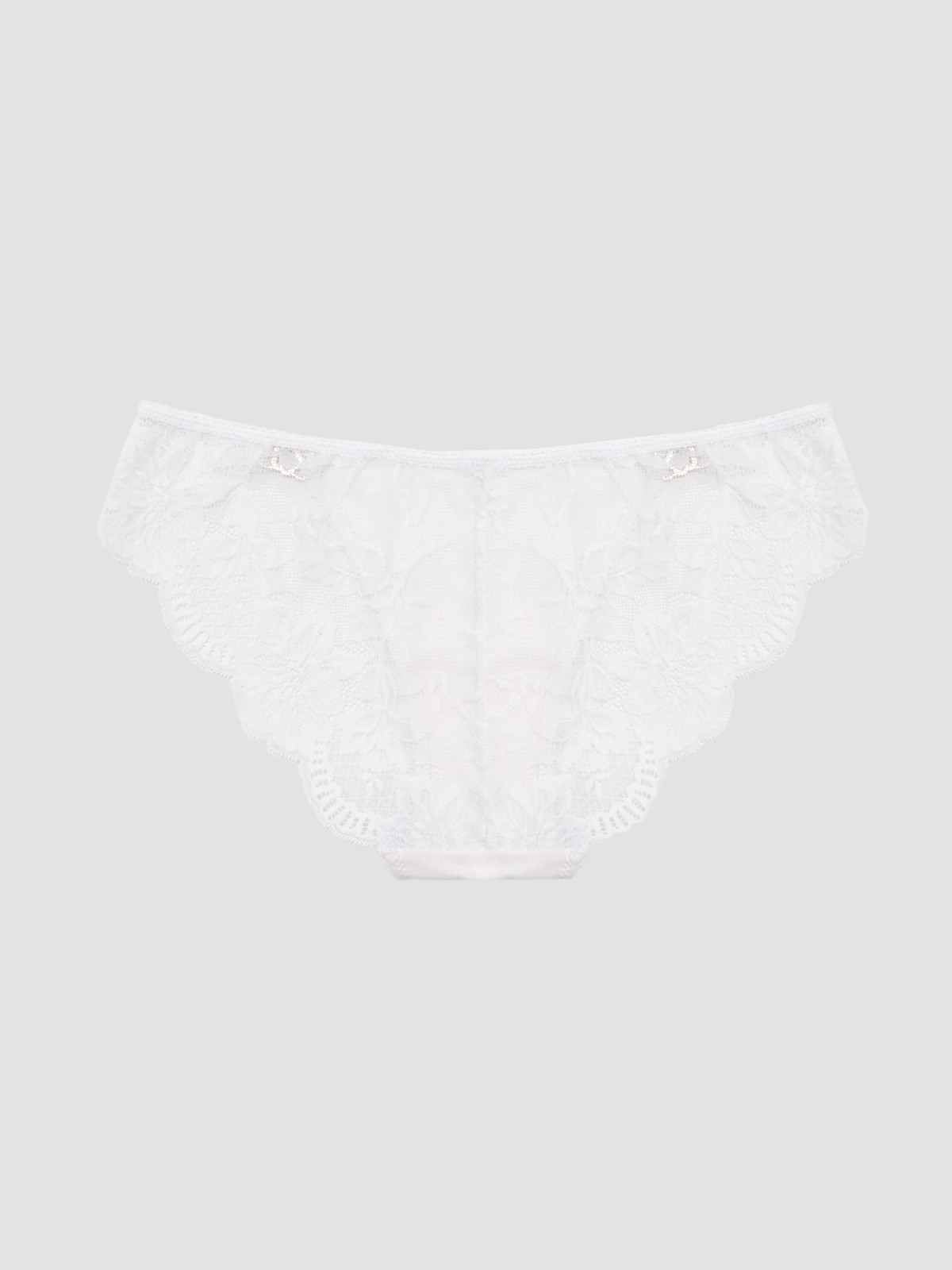 Трусы слипы с кружевом