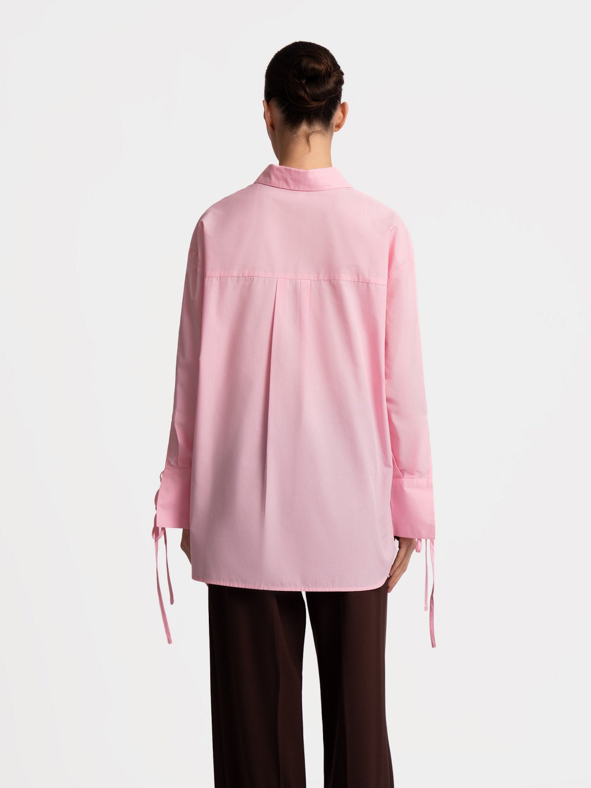 Блузка с  длинными рукавами