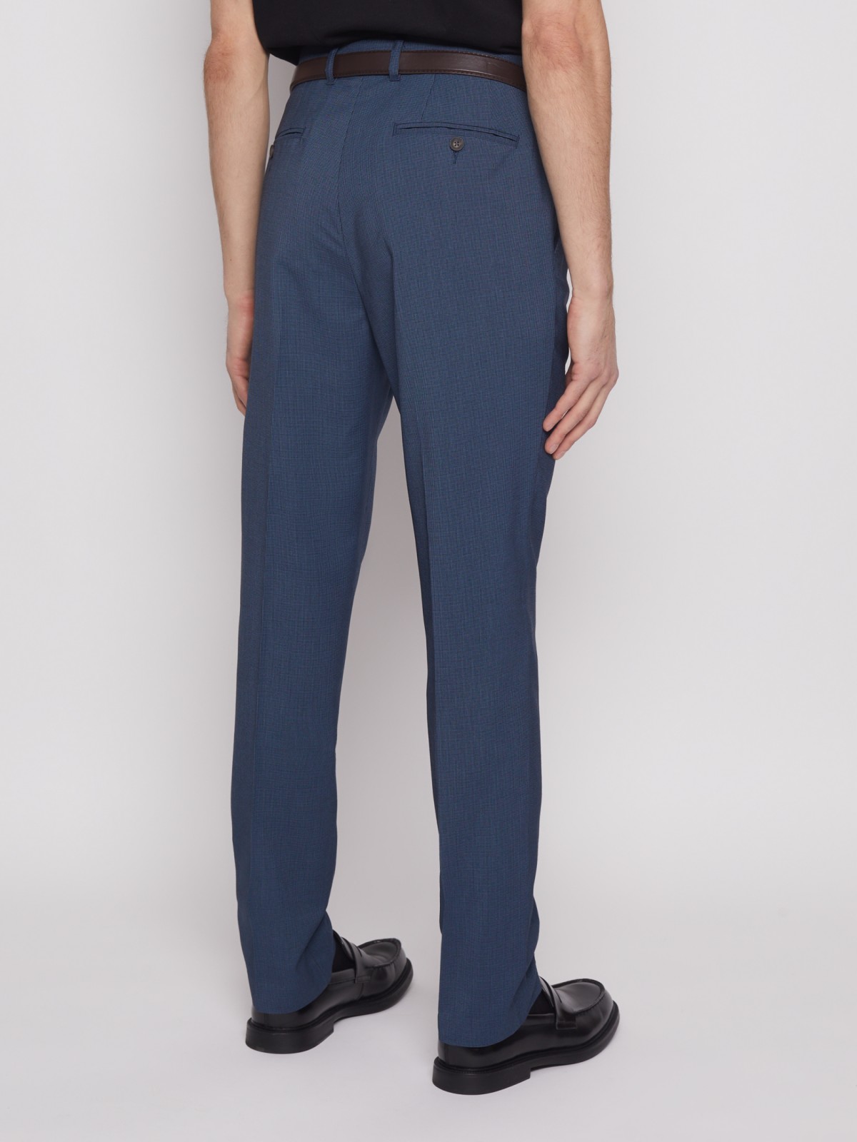 Прямой силуэт брюк. Голубые брюки Zolla женские 22. Milano одежда брюки с ремешком Кыргызстан цена.