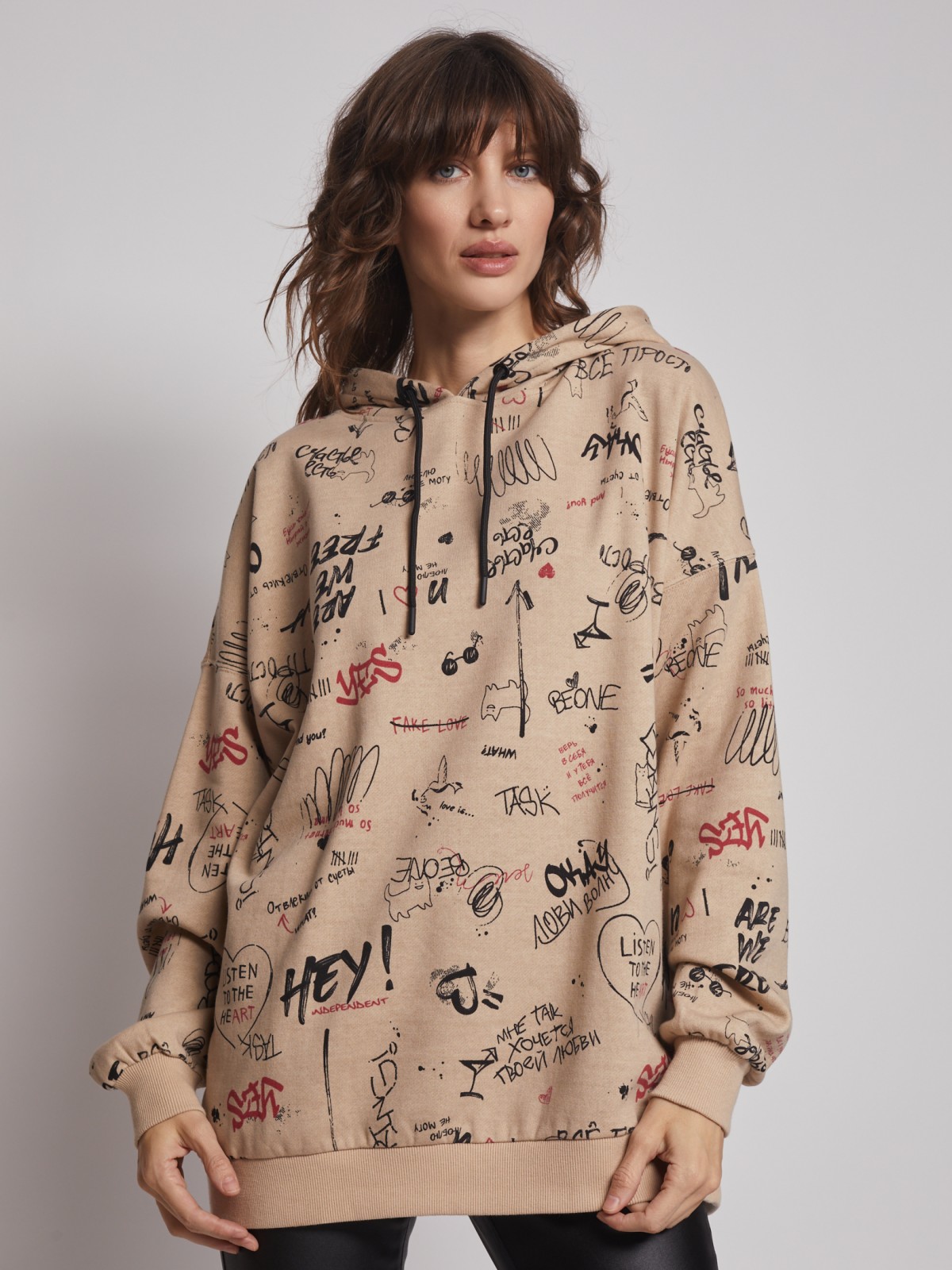 Худи с принтом