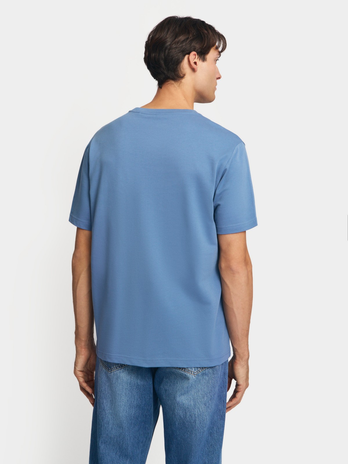 Футболка из хлопка с коротким рукавом