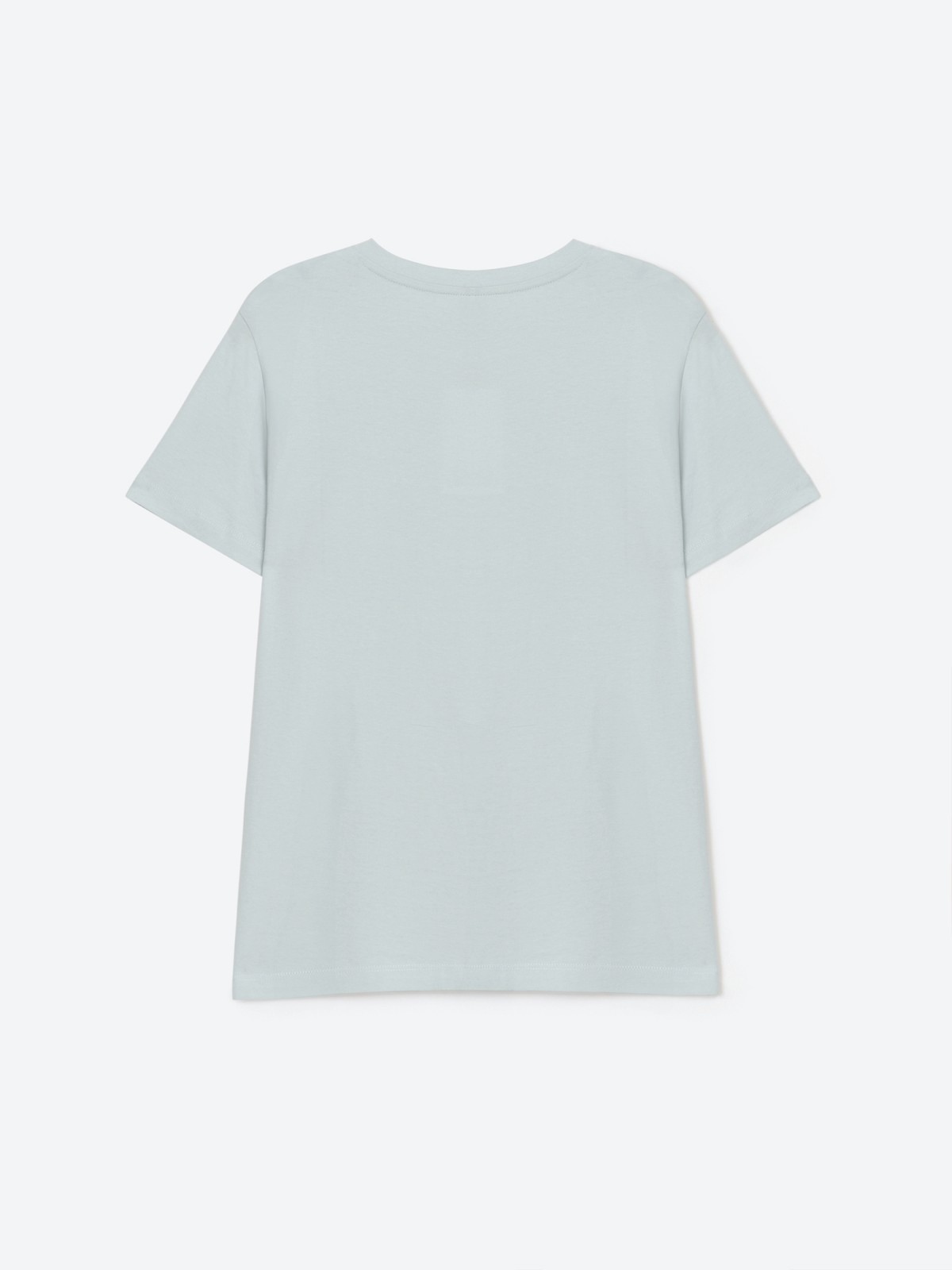 Футболка из хлопка с надписью