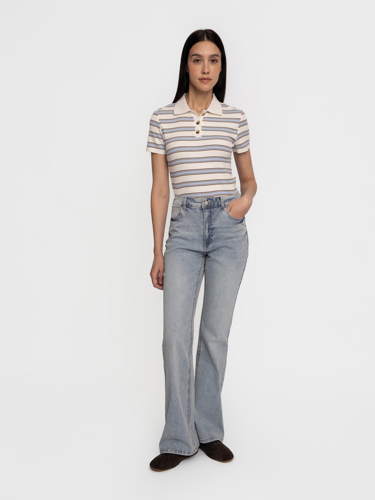 Брюки джинсовые