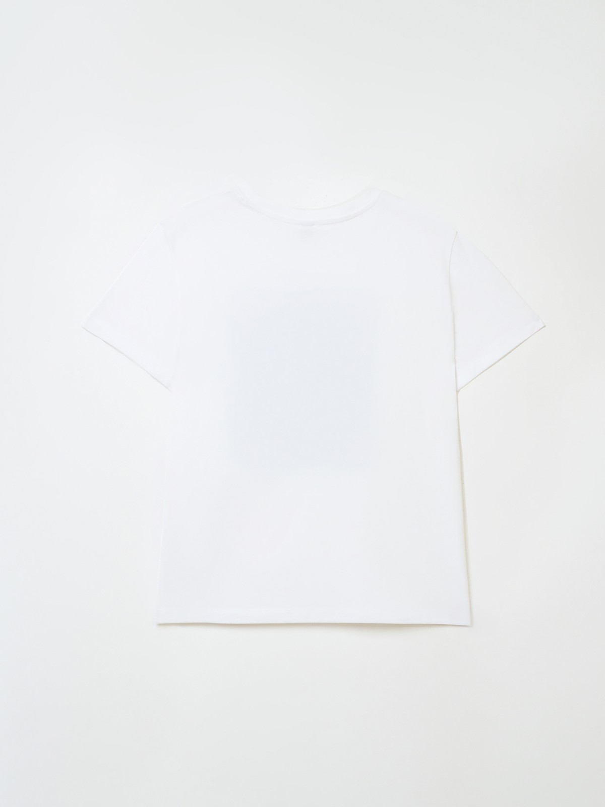 Футболка из хлопка с принтом