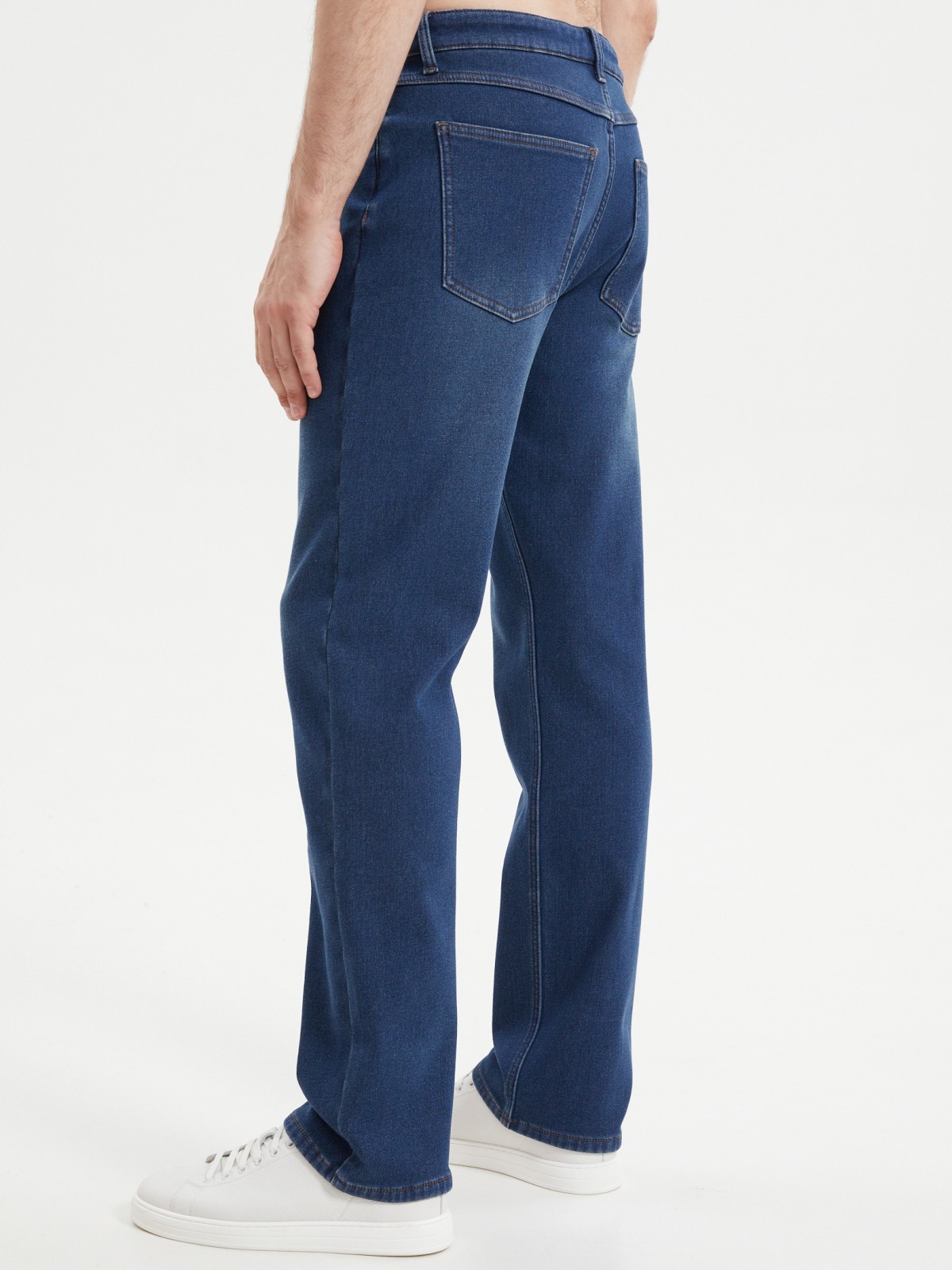 Утеплённые джинсы Regular с флисом