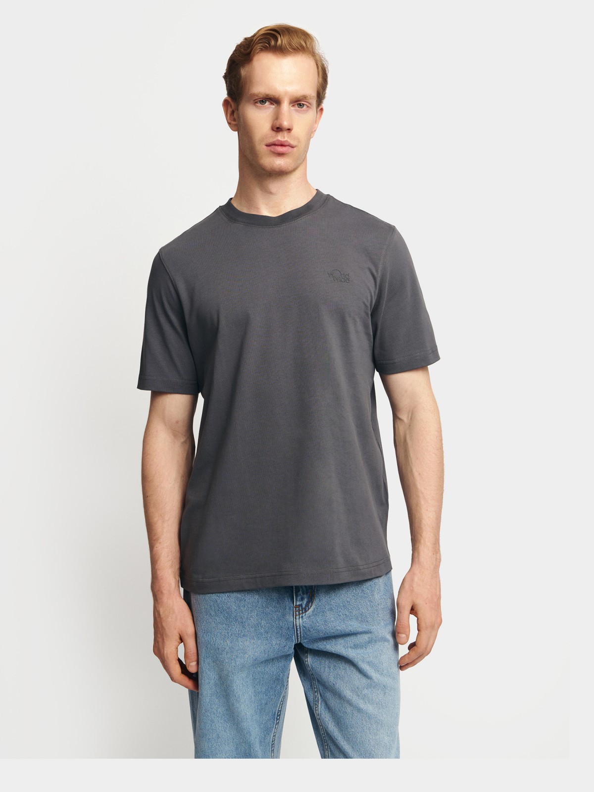 Футболка из хлопка с коротким рукавом