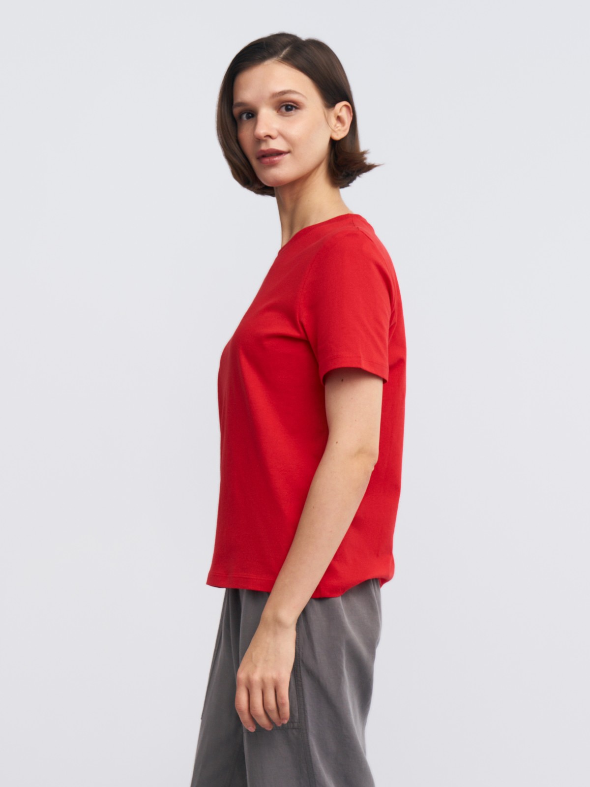 Футболка из хлопка с надписью