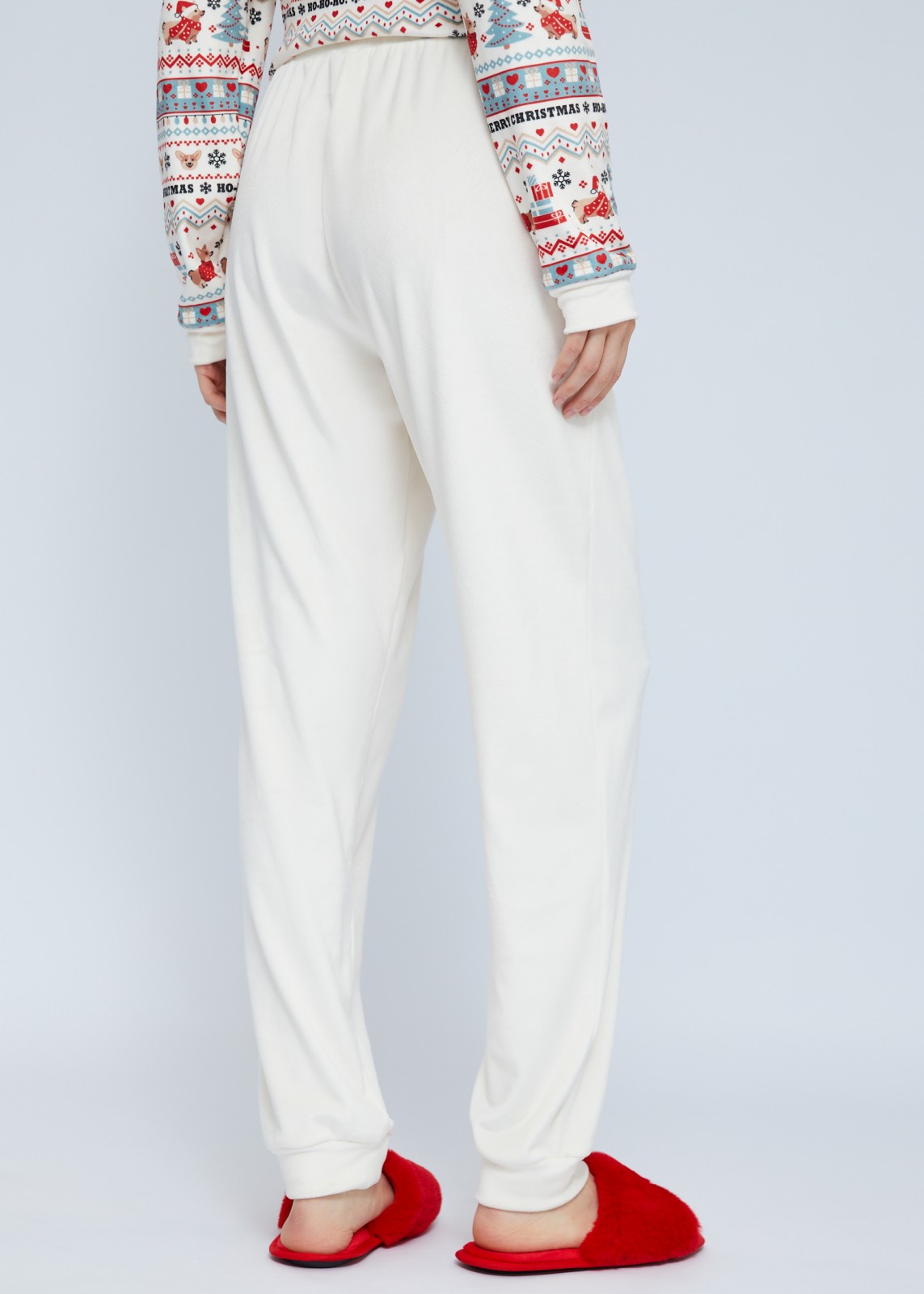 Домашний пижамный комплект (свитшот и штаны)